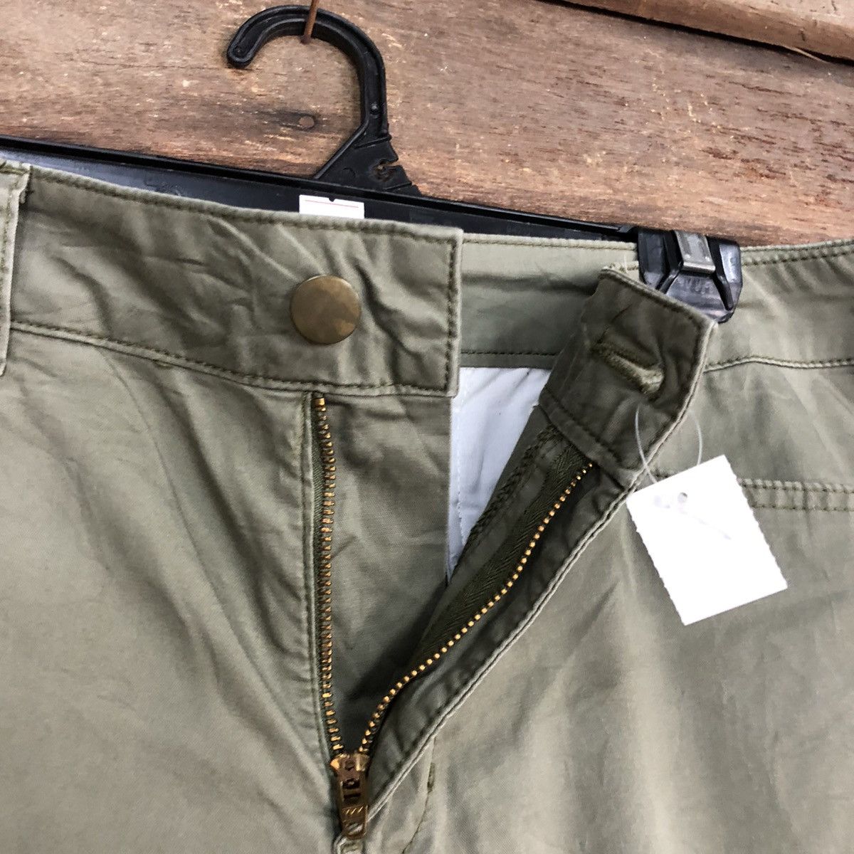 Japanese Brand Japan Green Multipocket Tactical Cargo Pants #4392 Size US 28 / EU 44 - 8 Thumbnail