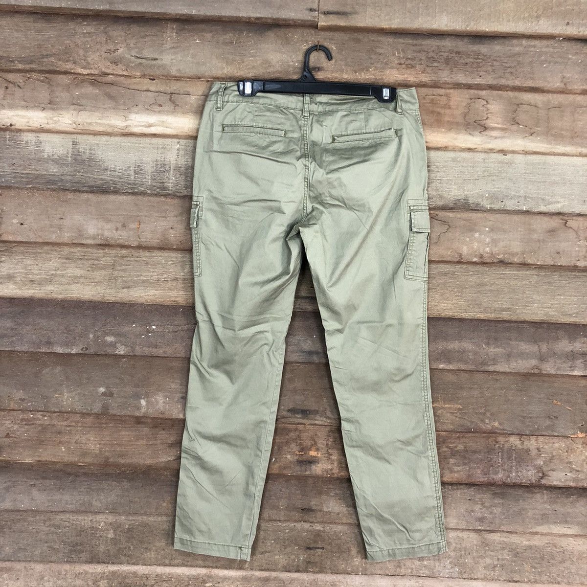 Japanese Brand Japan Green Multipocket Tactical Cargo Pants #4392 Size US 28 / EU 44 - 9 Thumbnail