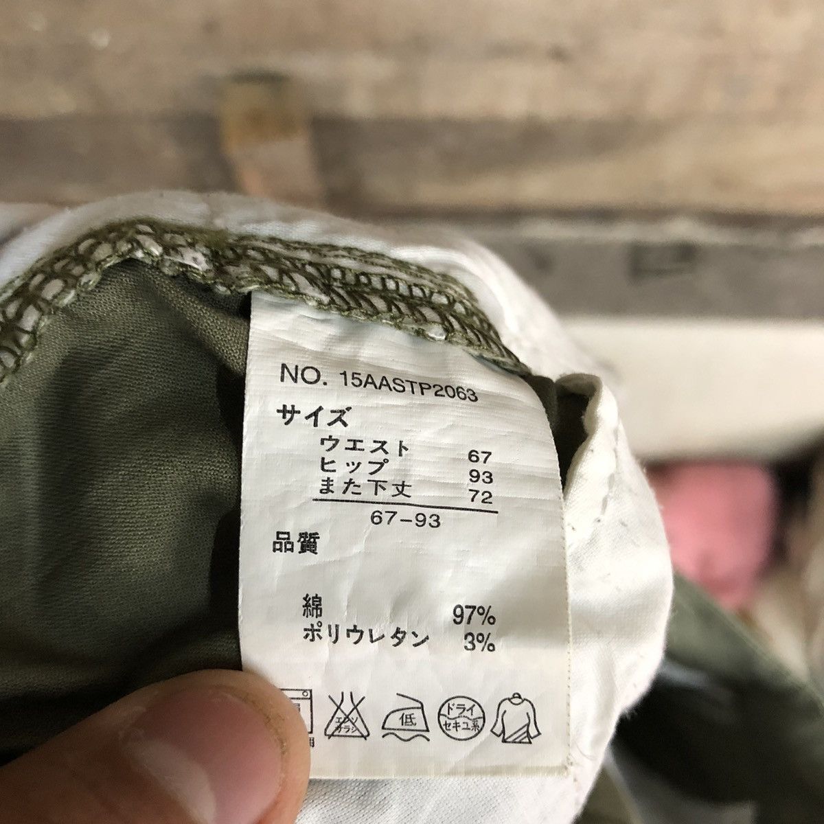 Japanese Brand Japan Green Multipocket Tactical Cargo Pants #4392 Size US 28 / EU 44 - 12 Thumbnail