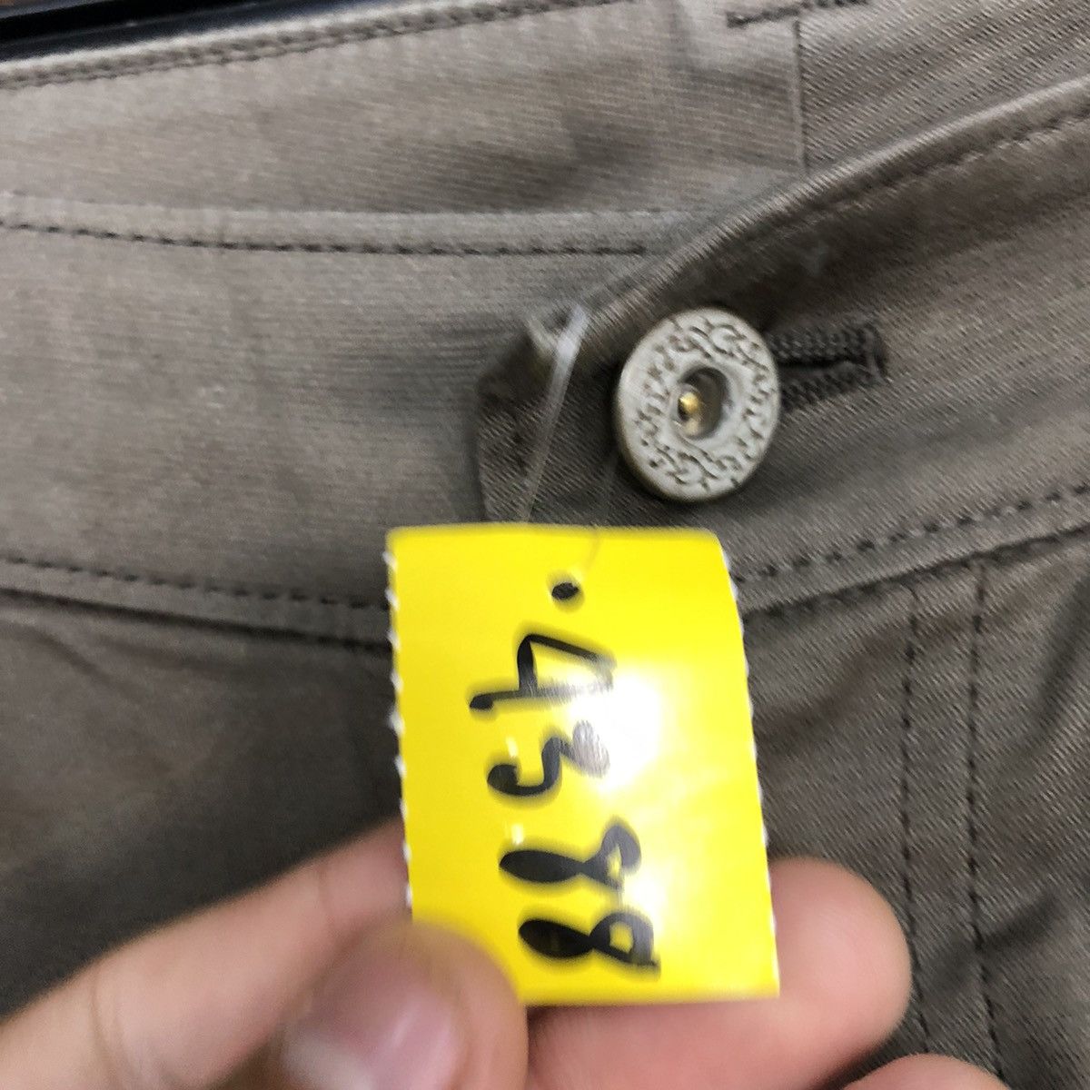 Japanese Brand Untitled Grey Multipocket Tactical Cargo Pants #4388 Size 29" - 7 Thumbnail
