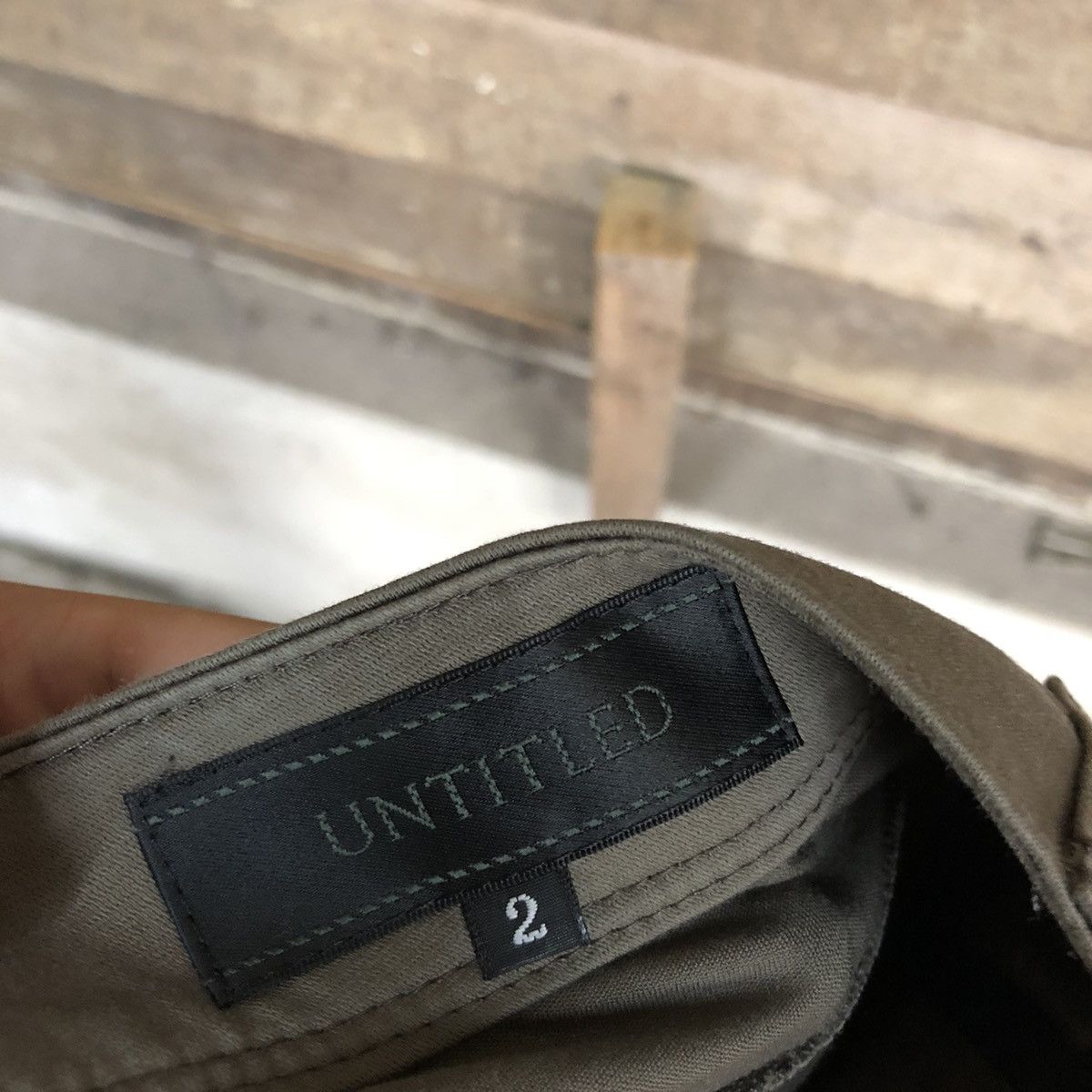 Japanese Brand Untitled Grey Multipocket Tactical Cargo Pants #4388 Size 29" - 12 Thumbnail