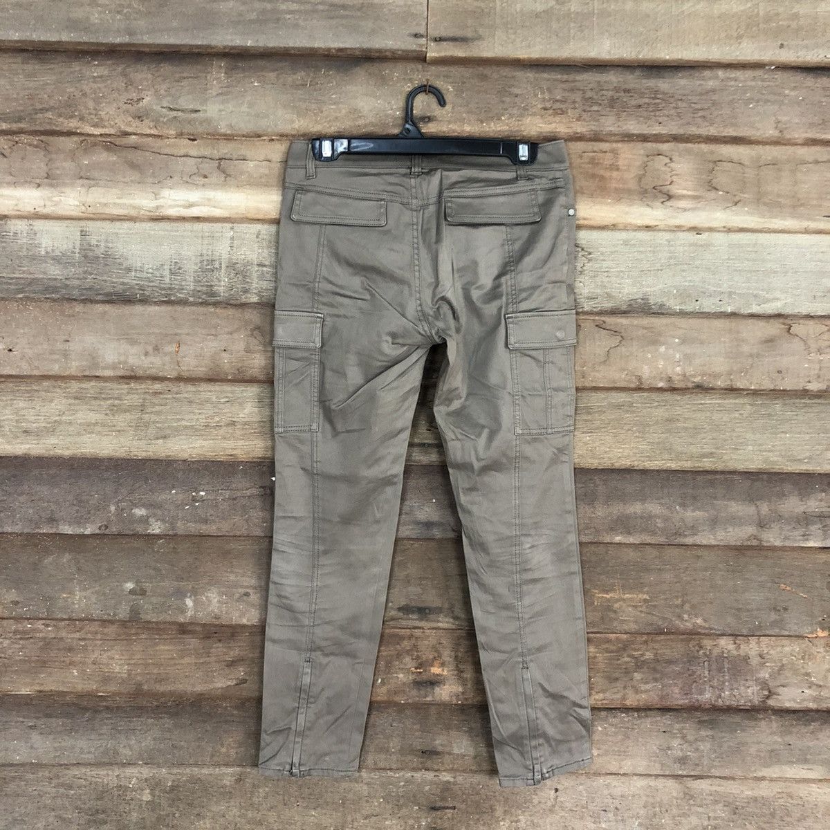 Japanese Brand Untitled Grey Multipocket Tactical Cargo Pants #4388 Size 29" - 9 Thumbnail