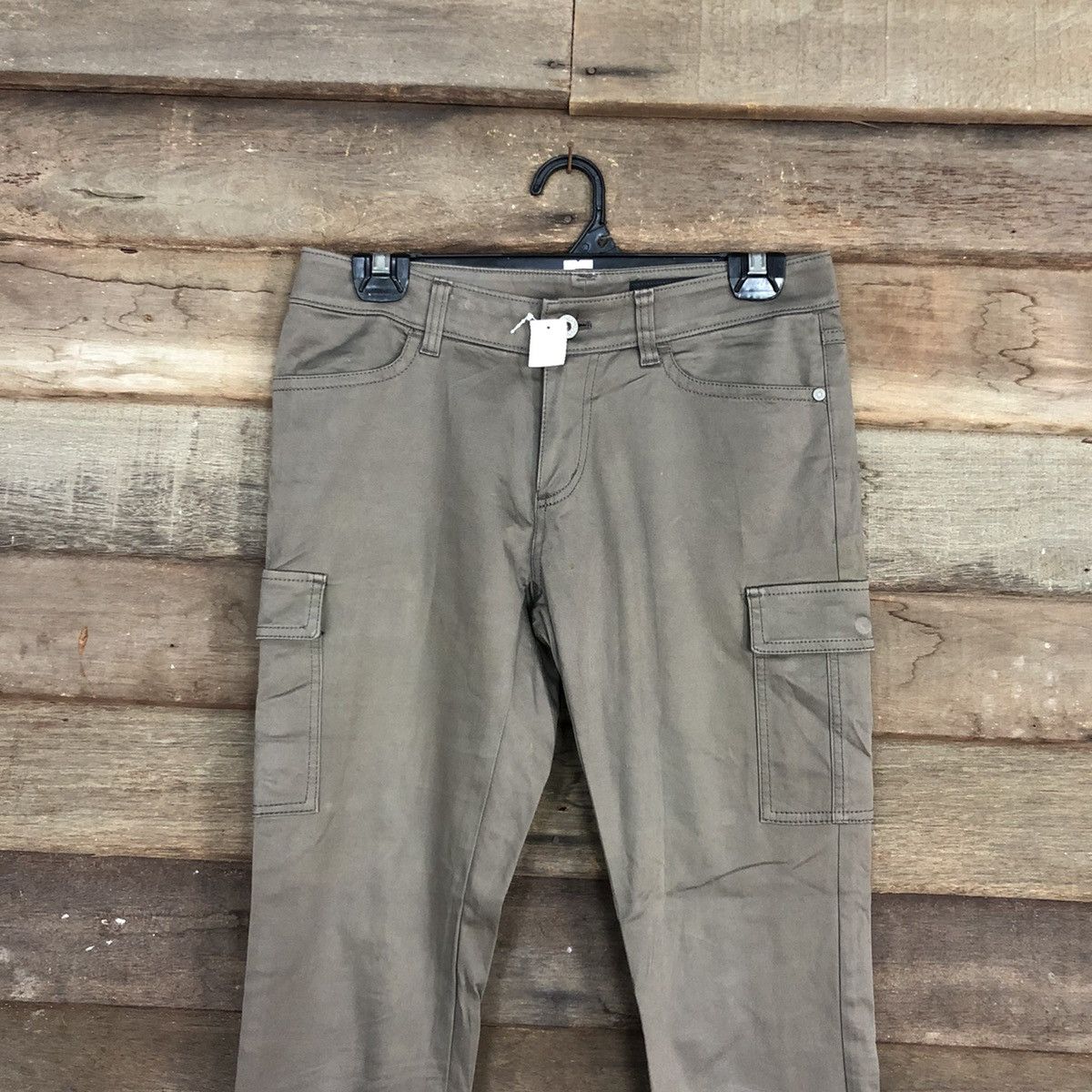 Japanese Brand Untitled Grey Multipocket Tactical Cargo Pants #4388 Size 29" - 2 Thumbnail