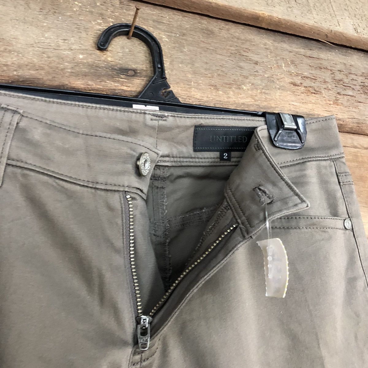 Japanese Brand Untitled Grey Multipocket Tactical Cargo Pants #4388 Size 29" - 8 Thumbnail