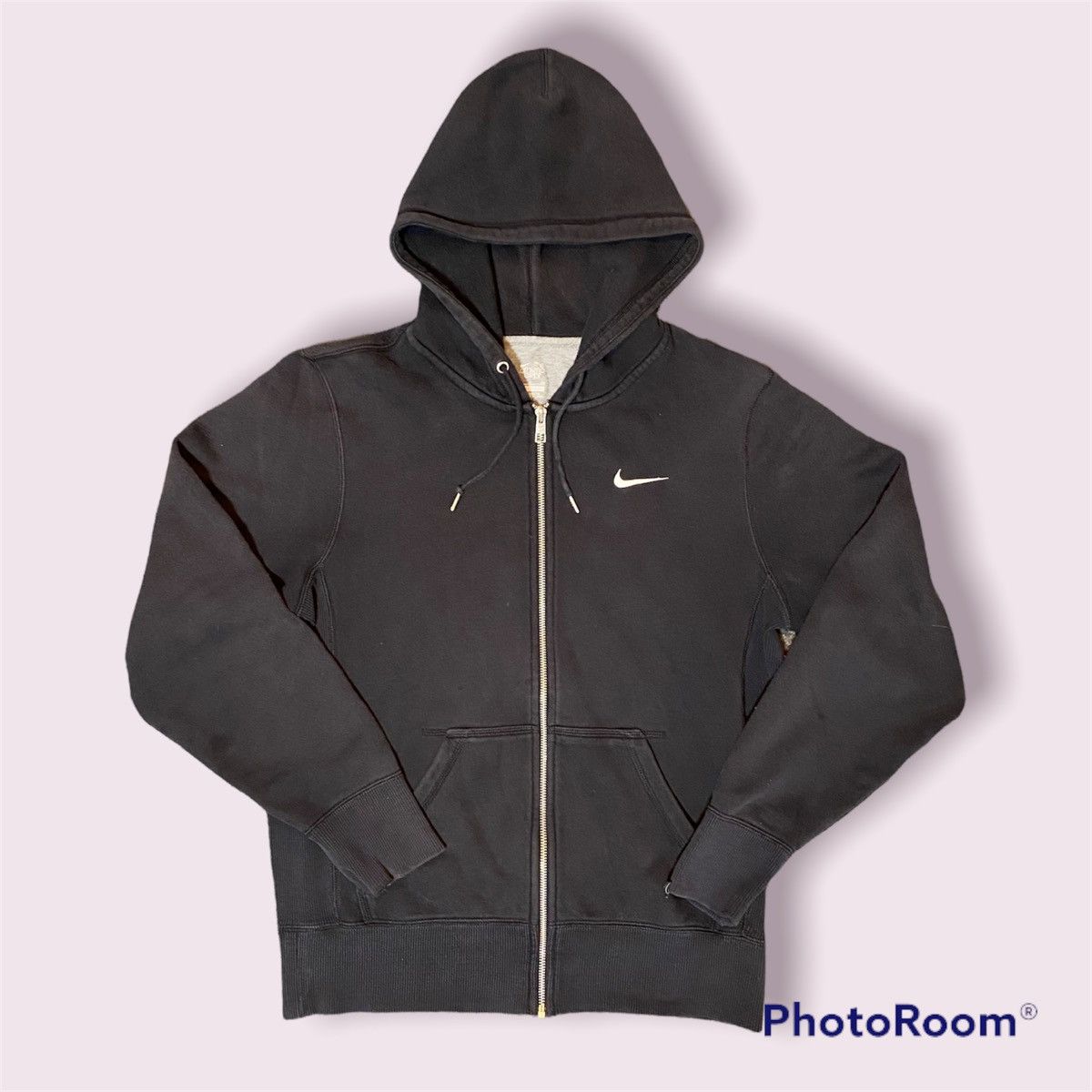 Nike 2000s Nike Zip Up Hoodie Size US S / EU 44-46 / 1 - 1 Thumbnail