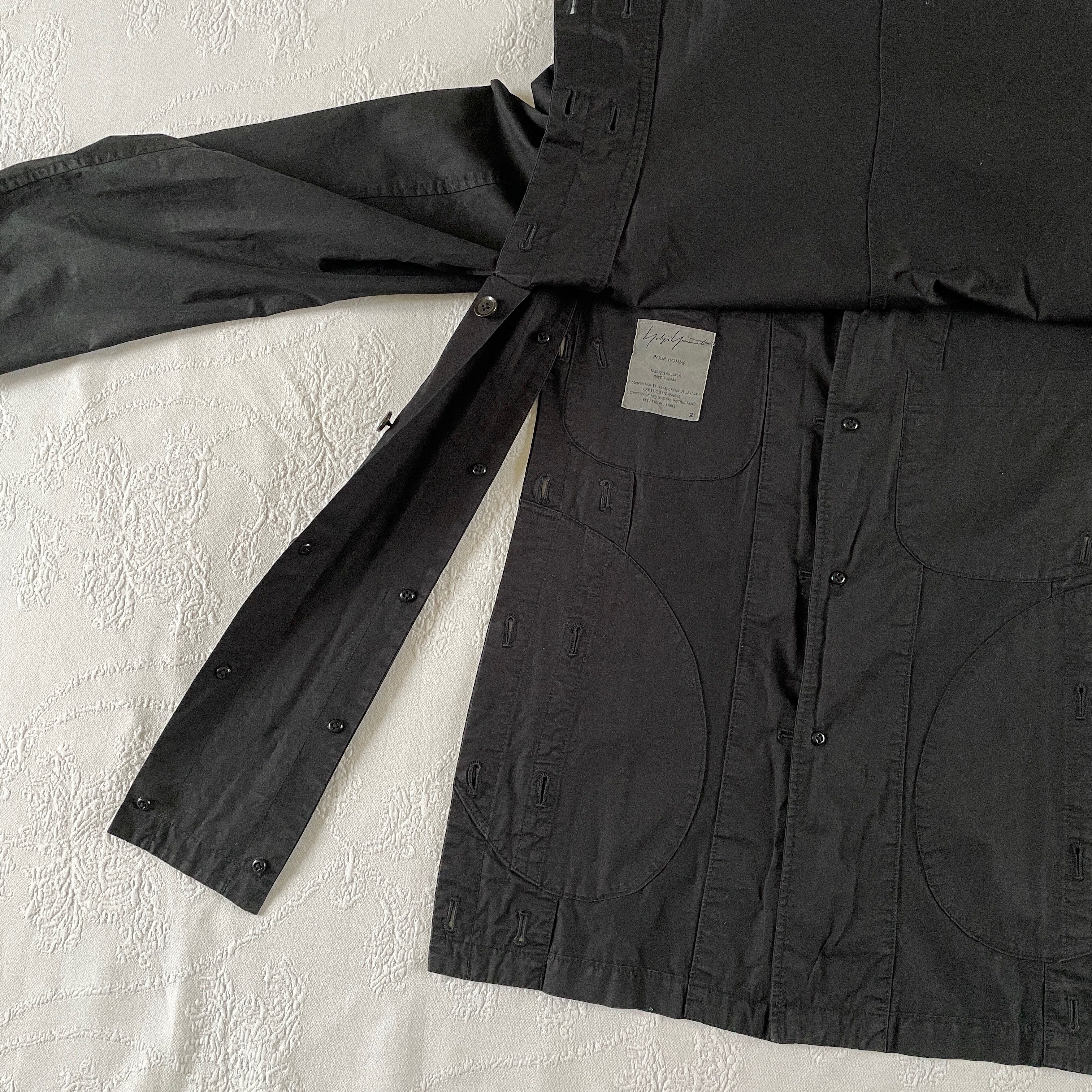 Yohji Yamamoto Yohji Yamamoto Modular Button up shirt (SS07) Size US M / EU 48-50 / 2 - 8 Thumbnail