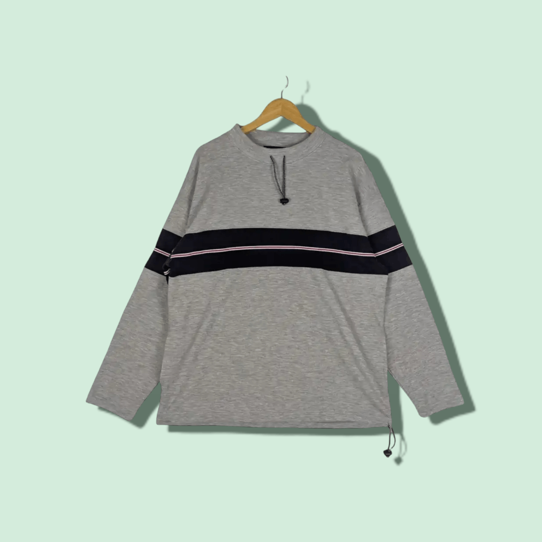 Japanese Brand Vintage LEYTON HOUSE Rap Hip Hop Jumper Sweatshirt Size US XL / EU 56 / 4 - 1 Thumbnail