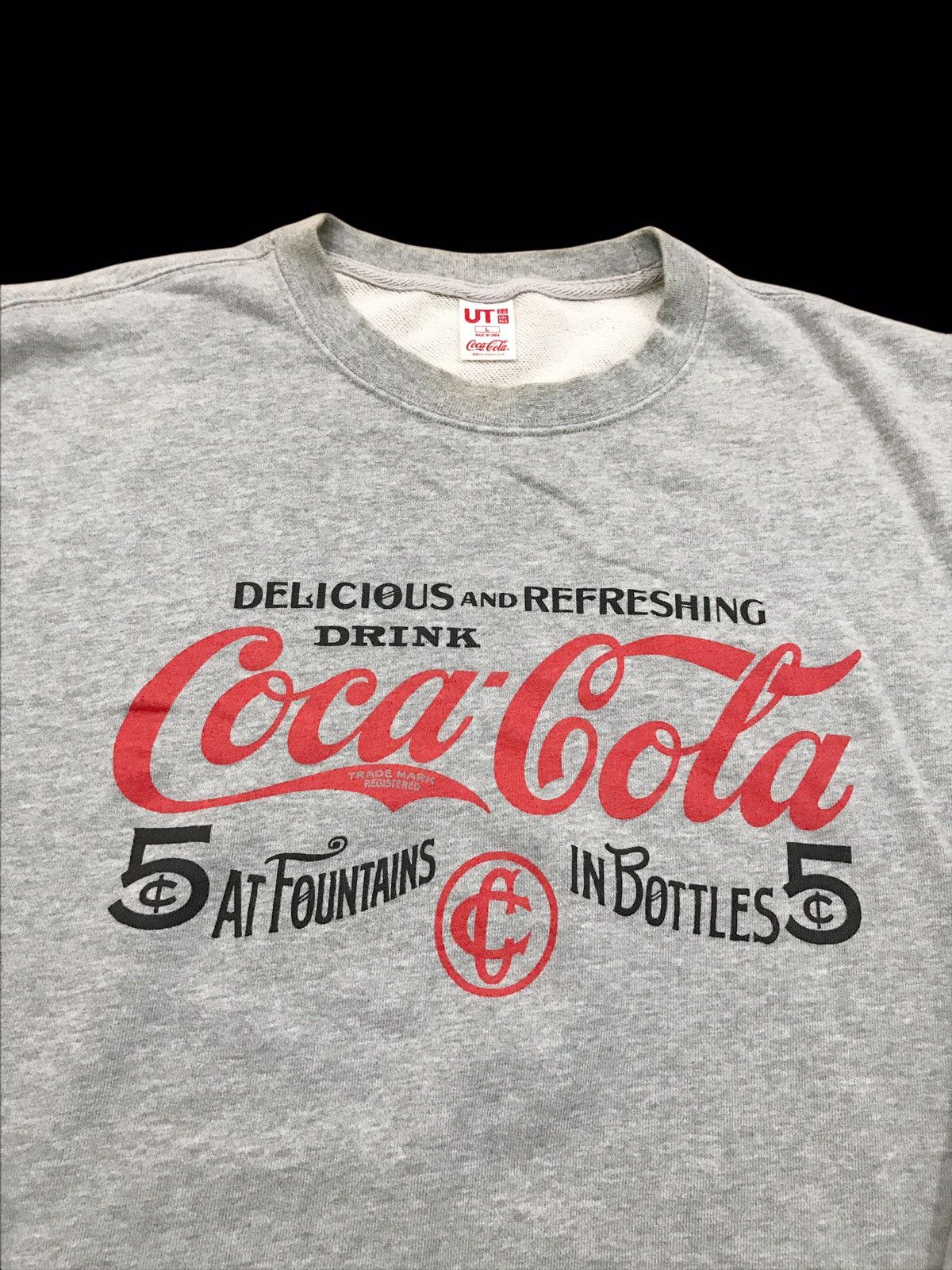 Coca Cola × Uniqlo Vintage Uniqlo x Coca Cola Art Design Sweatshirt Size US S / EU 44-46 / 1 - 3 Thumbnail