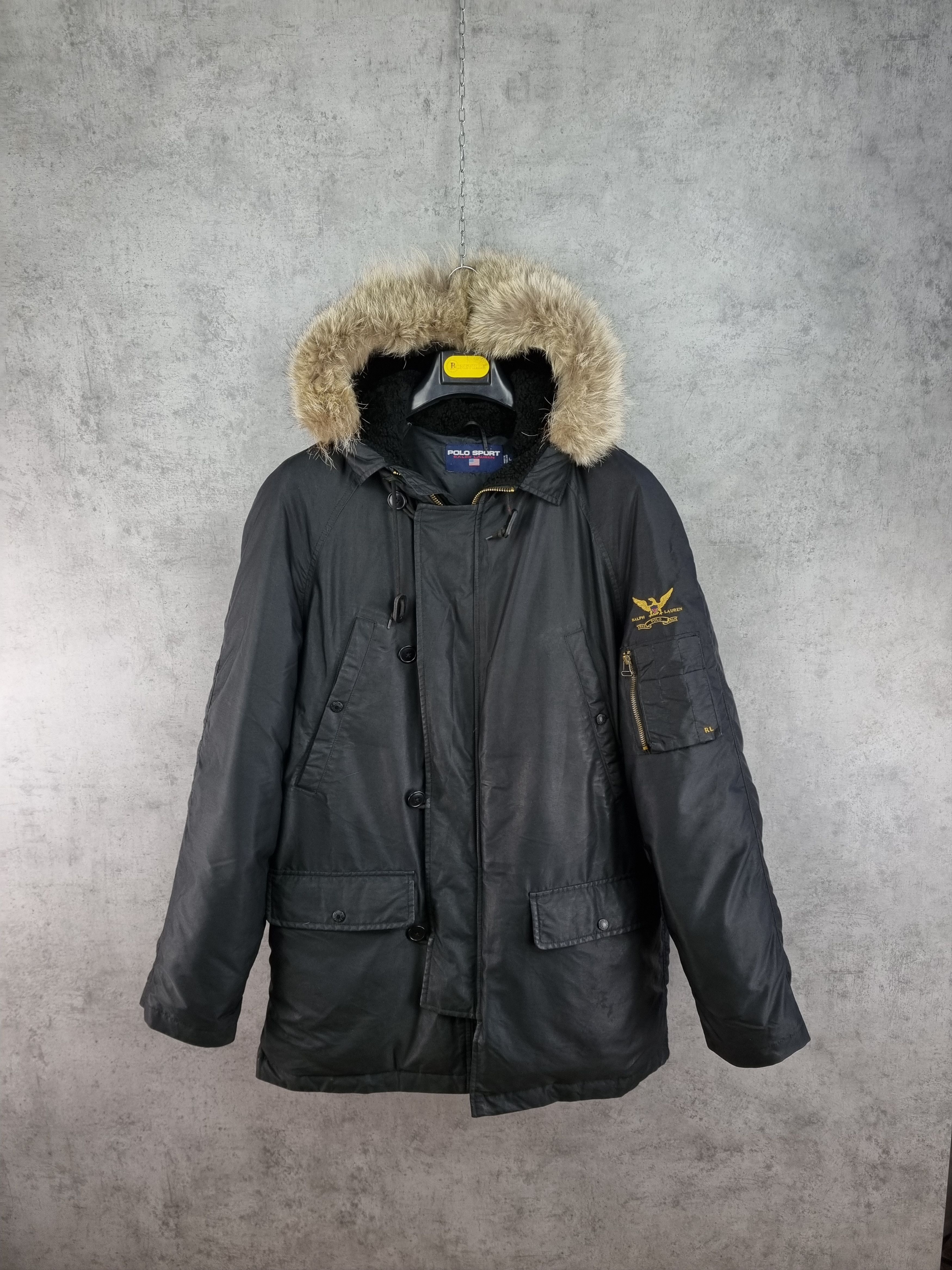 Polo Ralph Lauren × Ralph Lauren × Vintage Polo Sport Ralph Lauren Heavy Parka Size US L / EU 52-54 / 3 - 2 Thumbnail