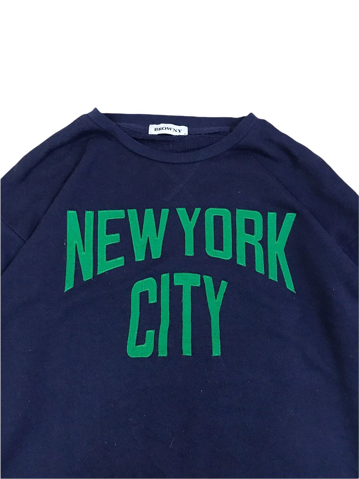 Japanese Brand Japanese Brand Browny x New York City Sweatshirt Size US S / EU 44-46 / 1 - 3 Thumbnail