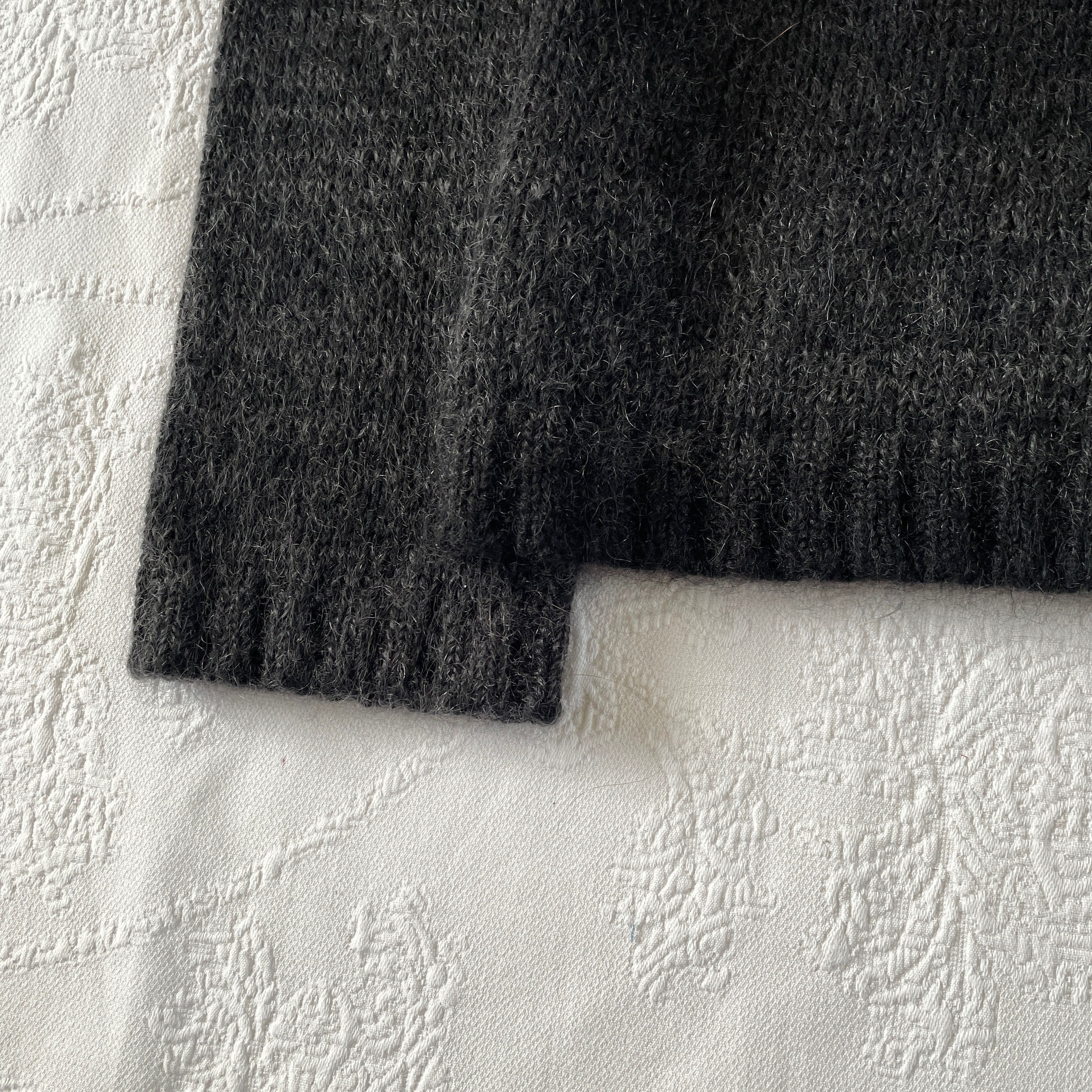 Yohji Yamamoto Yohji Yamamoto Pour Homme SS10 Mohair Gradient Knit Size US L / EU 52-54 / 3 - 6 Thumbnail