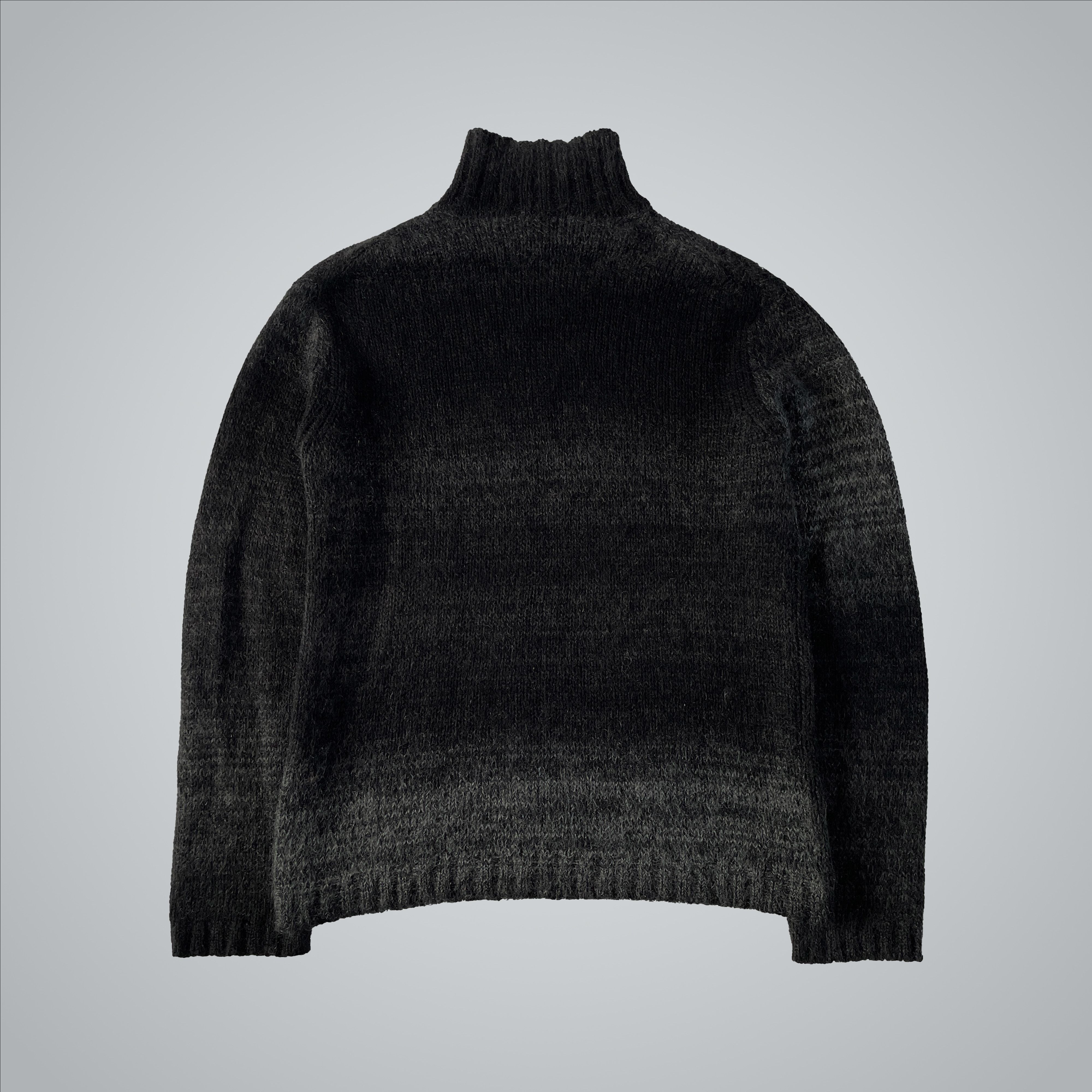Yohji Yamamoto Yohji Yamamoto Pour Homme SS10 Mohair Gradient Knit Size US L / EU 52-54 / 3 - 2 Thumbnail
