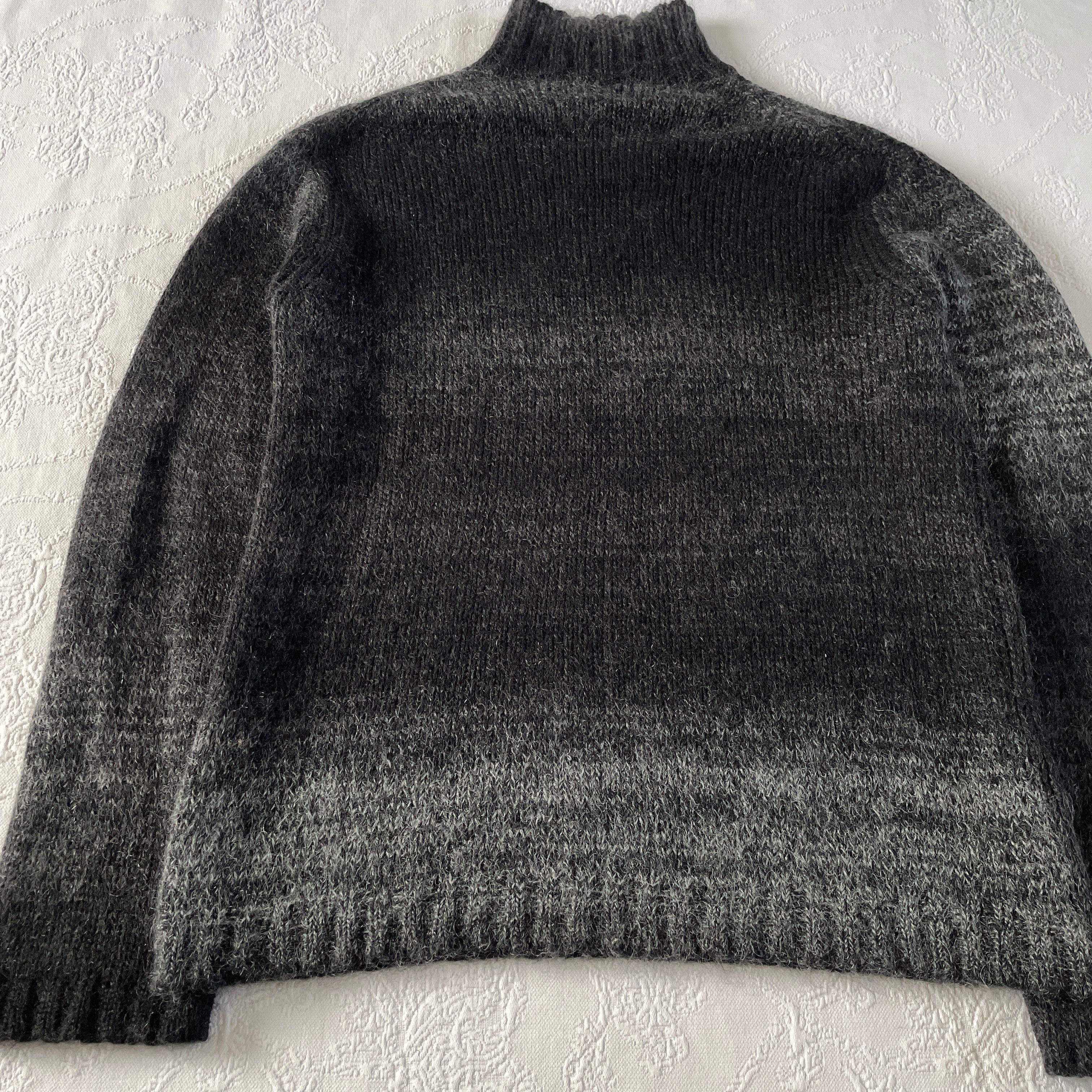Yohji Yamamoto Yohji Yamamoto Pour Homme SS10 Mohair Gradient Knit Size US L / EU 52-54 / 3 - 10 Thumbnail