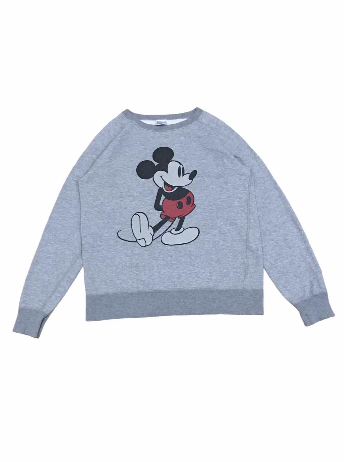 Disney × Mickey Mouse Vintage Disney Mickey Mouse Sweatshirt Big Logo Size US M / EU 48-50 / 2 - 1 Thumbnail
