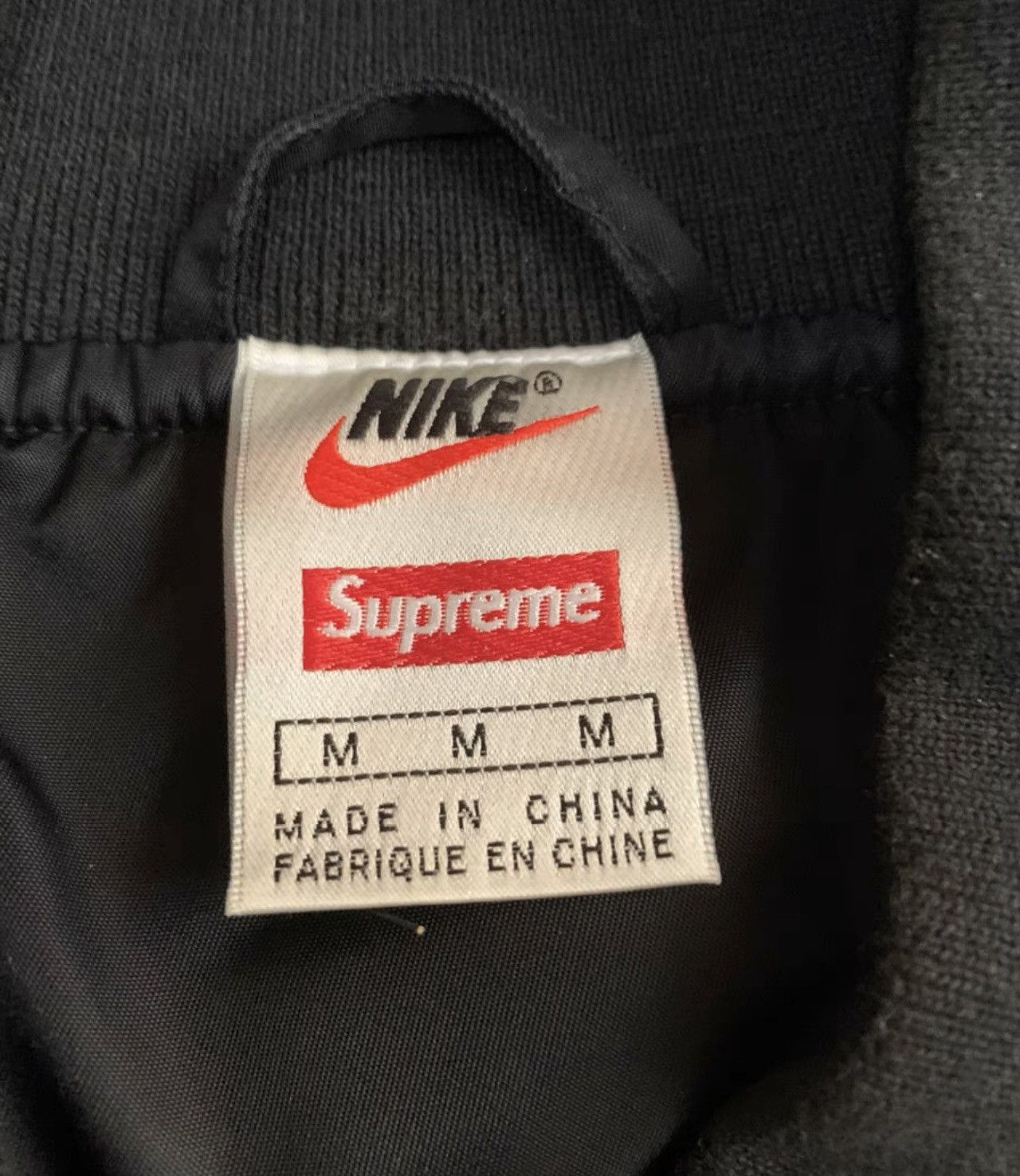 NBA × Nike × Supreme Supreme nike nba teams warm-up Jacket bomber Jacket Size US M / EU 48-50 / 2 - 4 Thumbnail