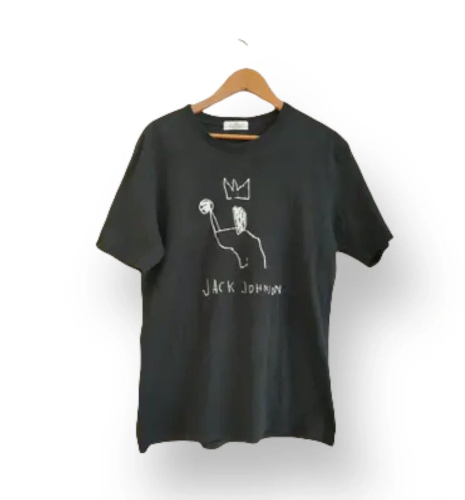 Jean-Michel Basquiat × Uniqlo × Vintage Vintage Jack Johnson Jean Michel Basquiat Size US L / EU 52-54 / 3 - 1 Thumbnail
