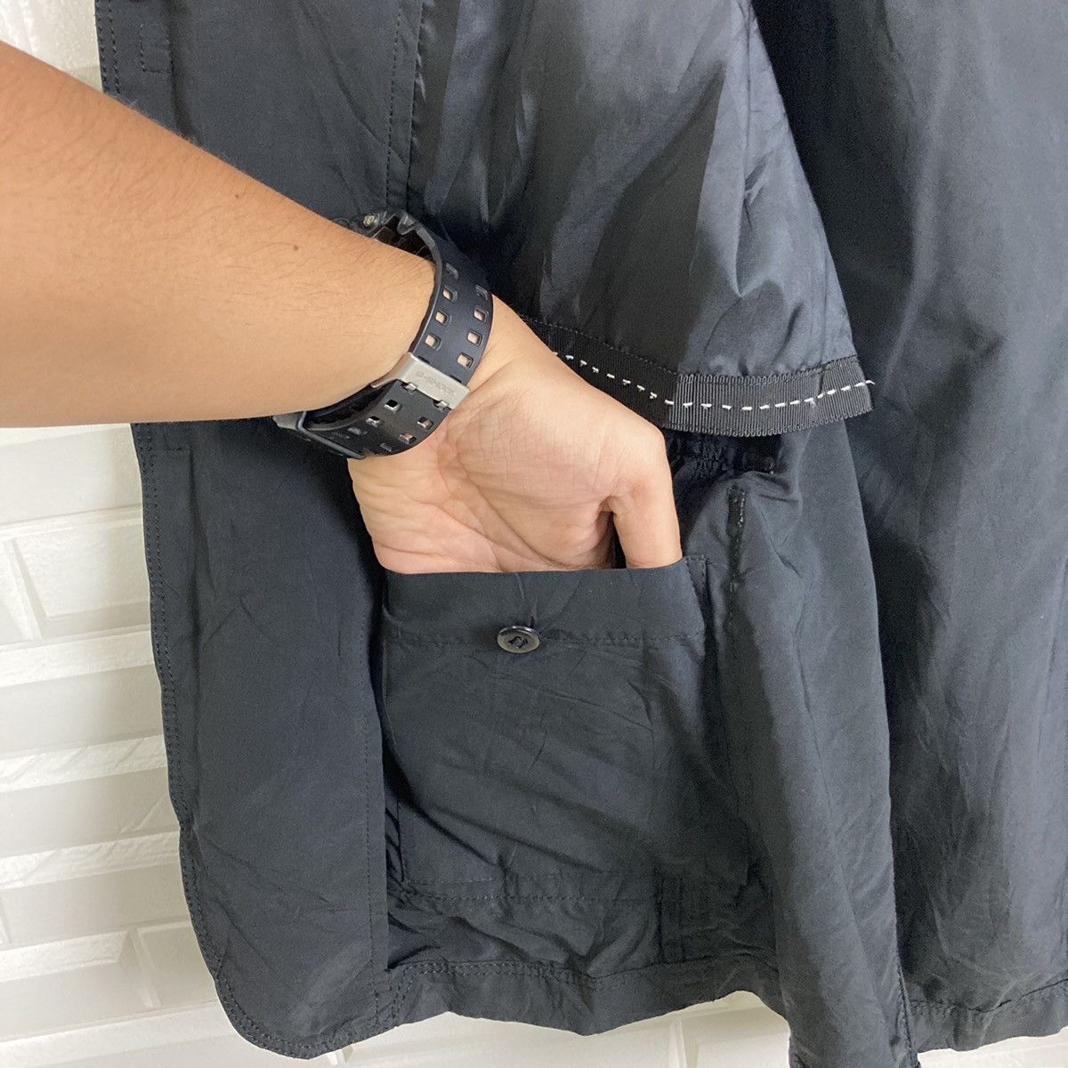 Japanese Brand Rare Japanese Nylon Light Coat Size US L / EU 52-54 / 3 - 18 Thumbnail