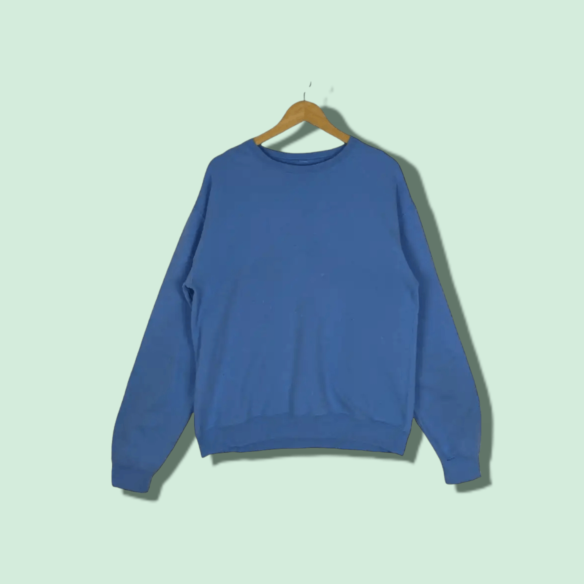 American Apparel AMERICAN Plain Jumper Sweatshirt Size US L / EU 52-54 / 3 - 1 Thumbnail