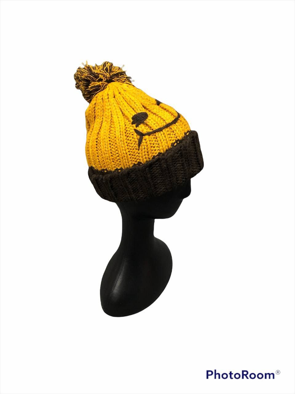 Vintage Unknown Smile Beanie Inspired Kapital Size ONE SIZE - 3 Thumbnail