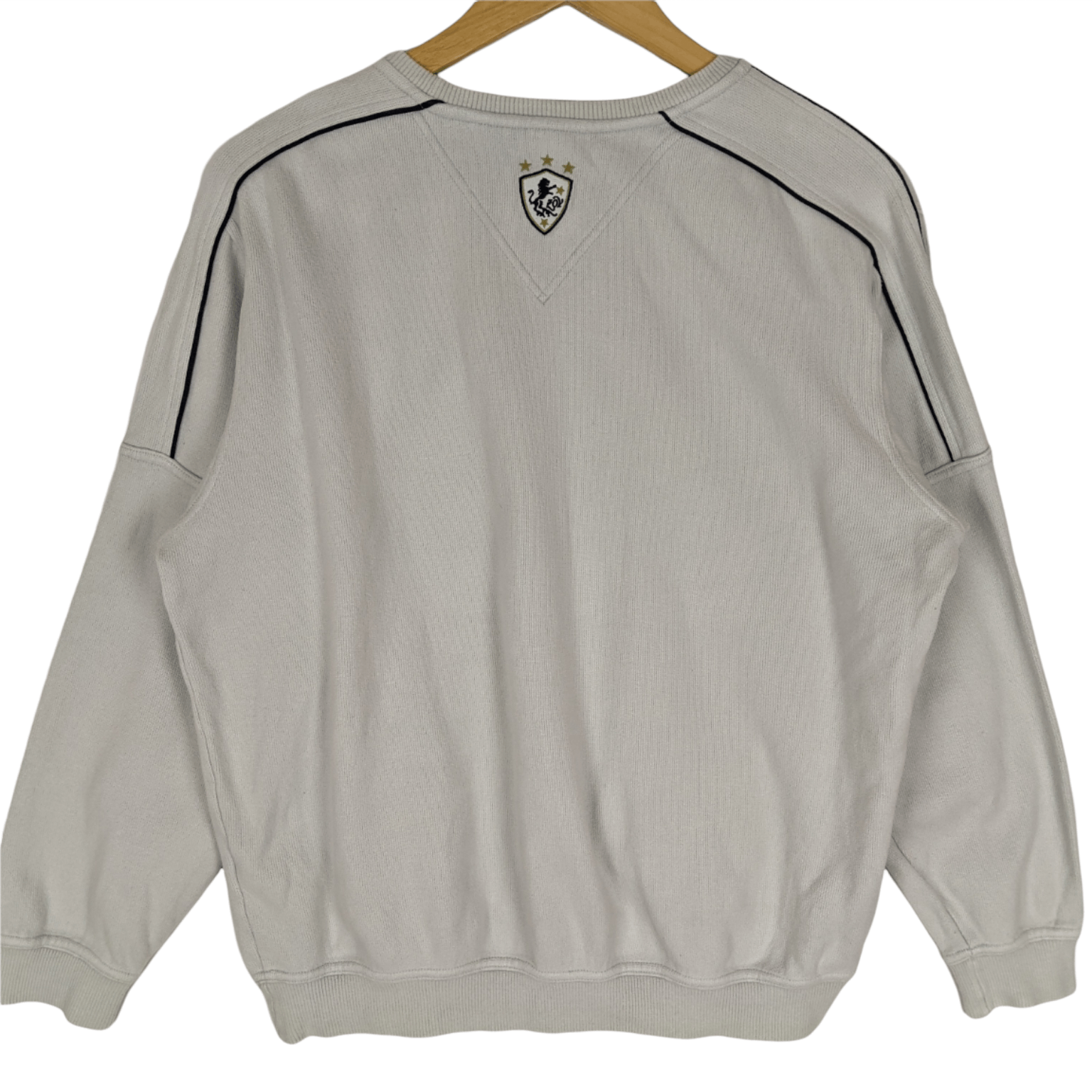 Japanese Brand FRINGUES de BALLADE Big Spell Out Jumper Sweatshirt Size M / US 6-8 / IT 42-44 - 6 Thumbnail