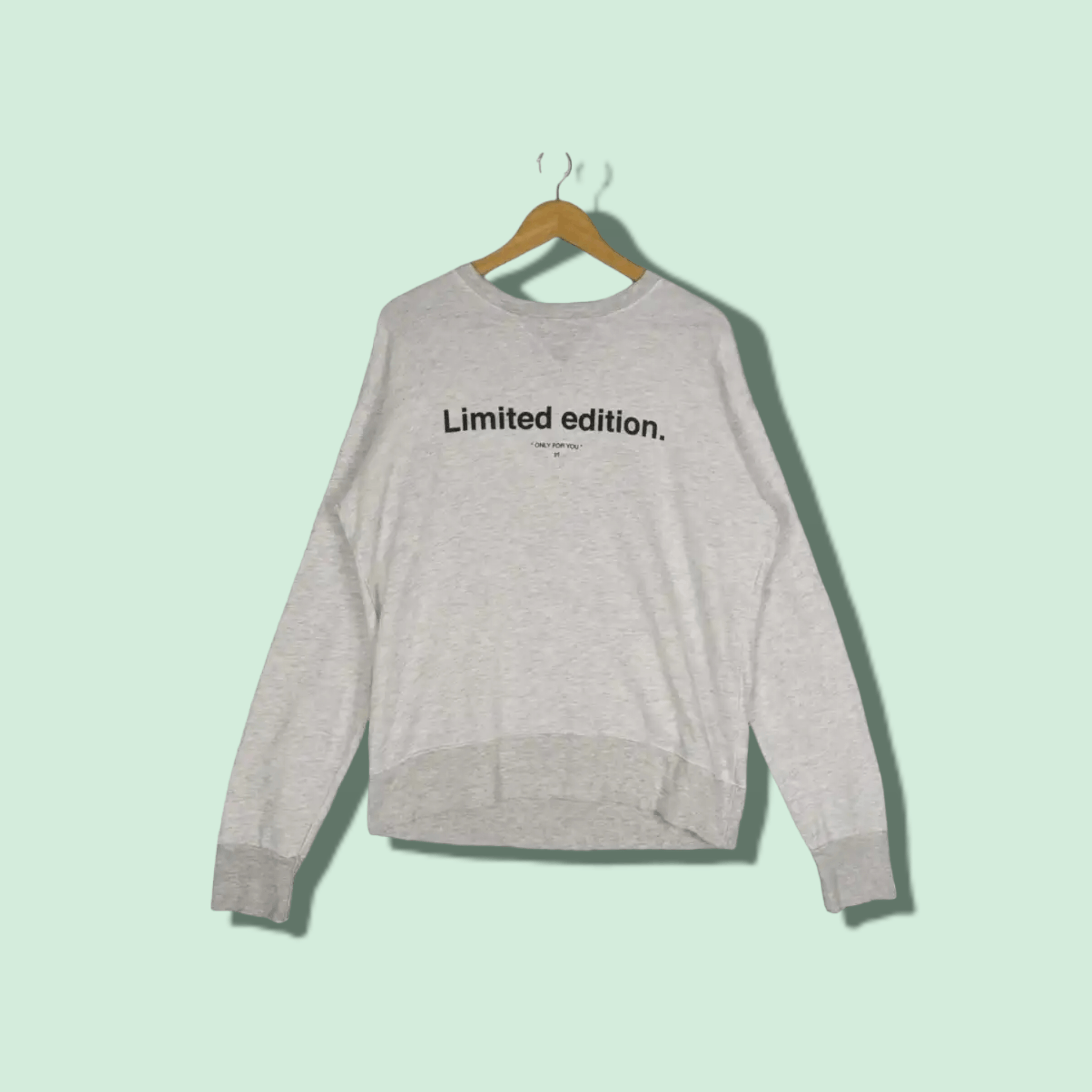 Zara ZARA Limited Edition Spell Out Jumper Sweatshirt Size US L / EU 52-54 / 3 - 1 Thumbnail