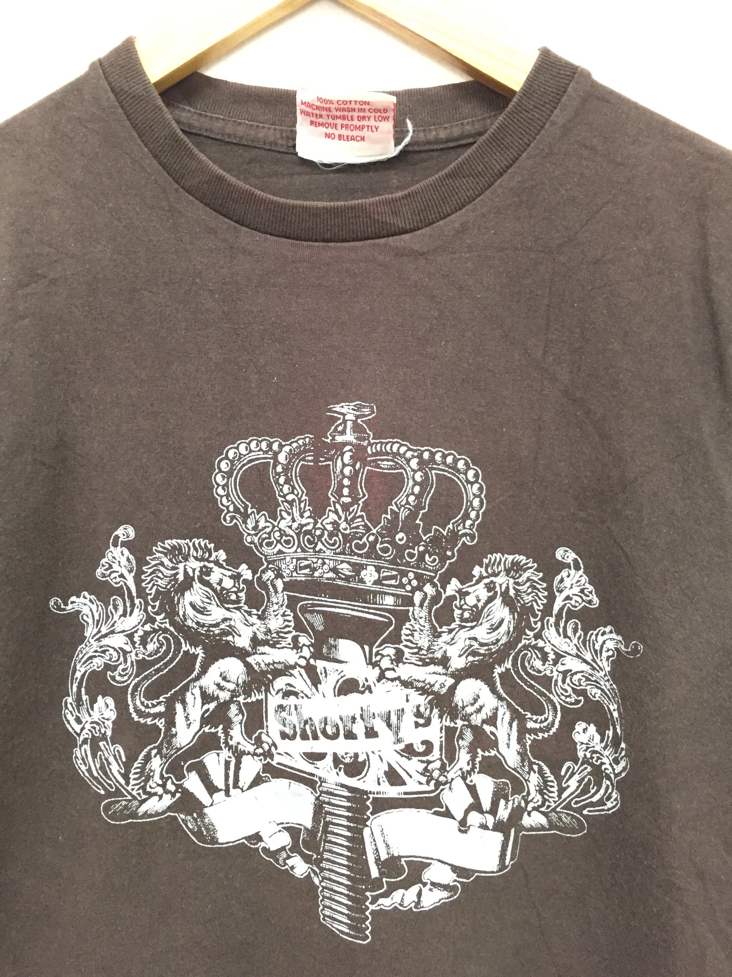 Girl Skateboards × Shorty's Skateboards × Vintage 90s' Shorty's coat of arms logo tee Size S / US 4 / IT 40 - 3 Thumbnail