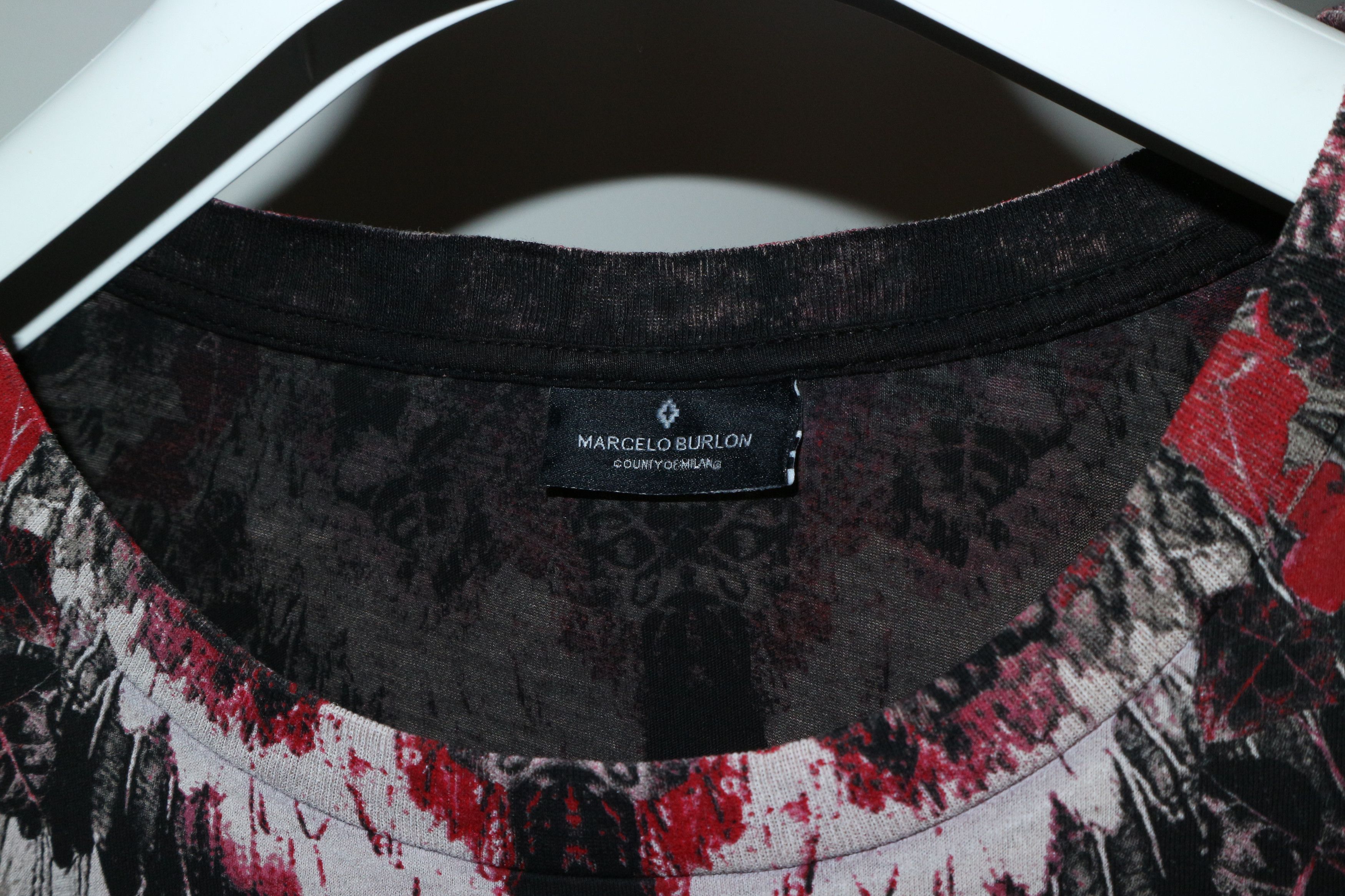 Marcelo Burlon Alas print tshirt Size US S / EU 44-46 / 1 - 3 Thumbnail