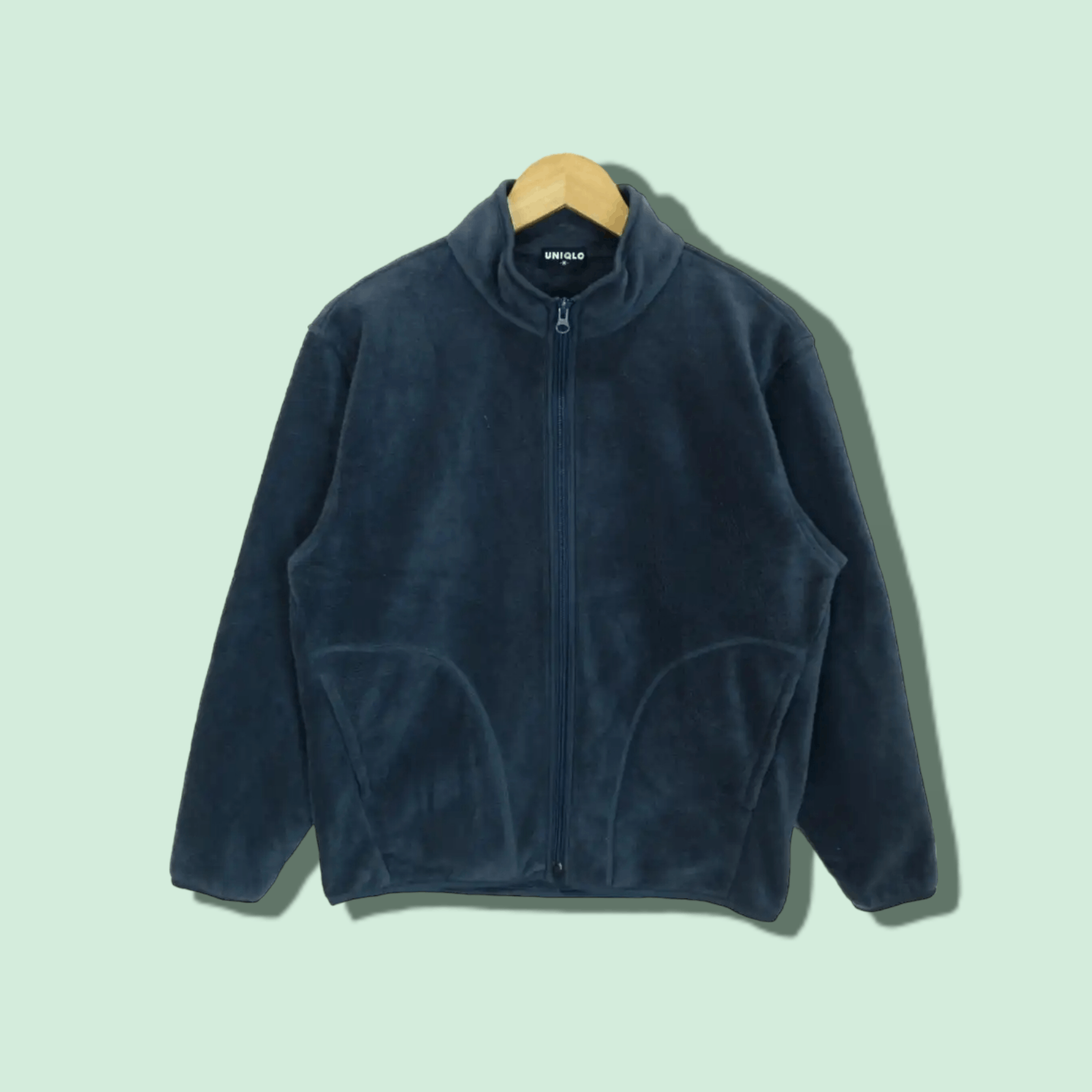 Japanese Brand × Uniqlo UNIQLO Cowboy Fleece Jacket Size US M / EU 48-50 / 2 - 1 Thumbnail