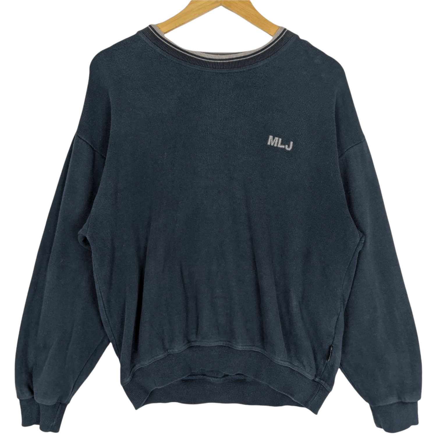 Michiko Koshino London MICHIKO LONDON Jeans Big Logo Spell Out Jumper Sweatshirt Size US L / EU 52-54 / 3 - 6 Thumbnail