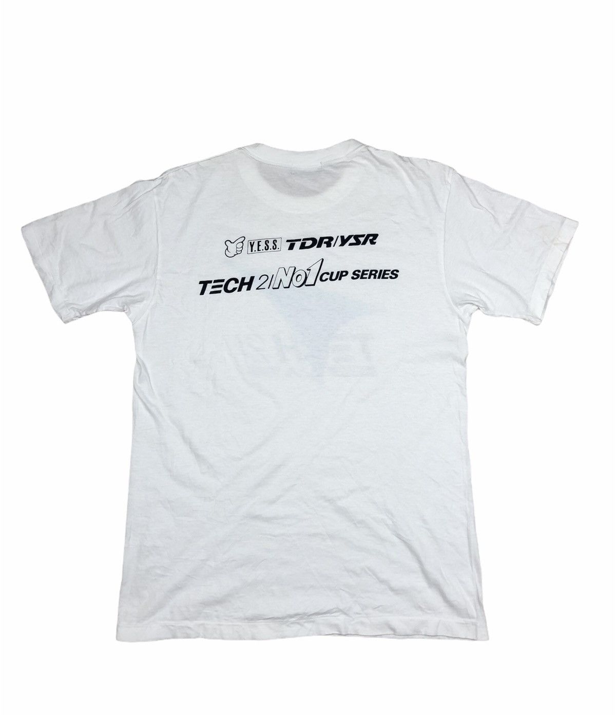 Vintage Vintage Yamaha Tech21 Y.E.S.S. T-Shirt Size US M / EU 48-50 / 2 - 2 Thumbnail
