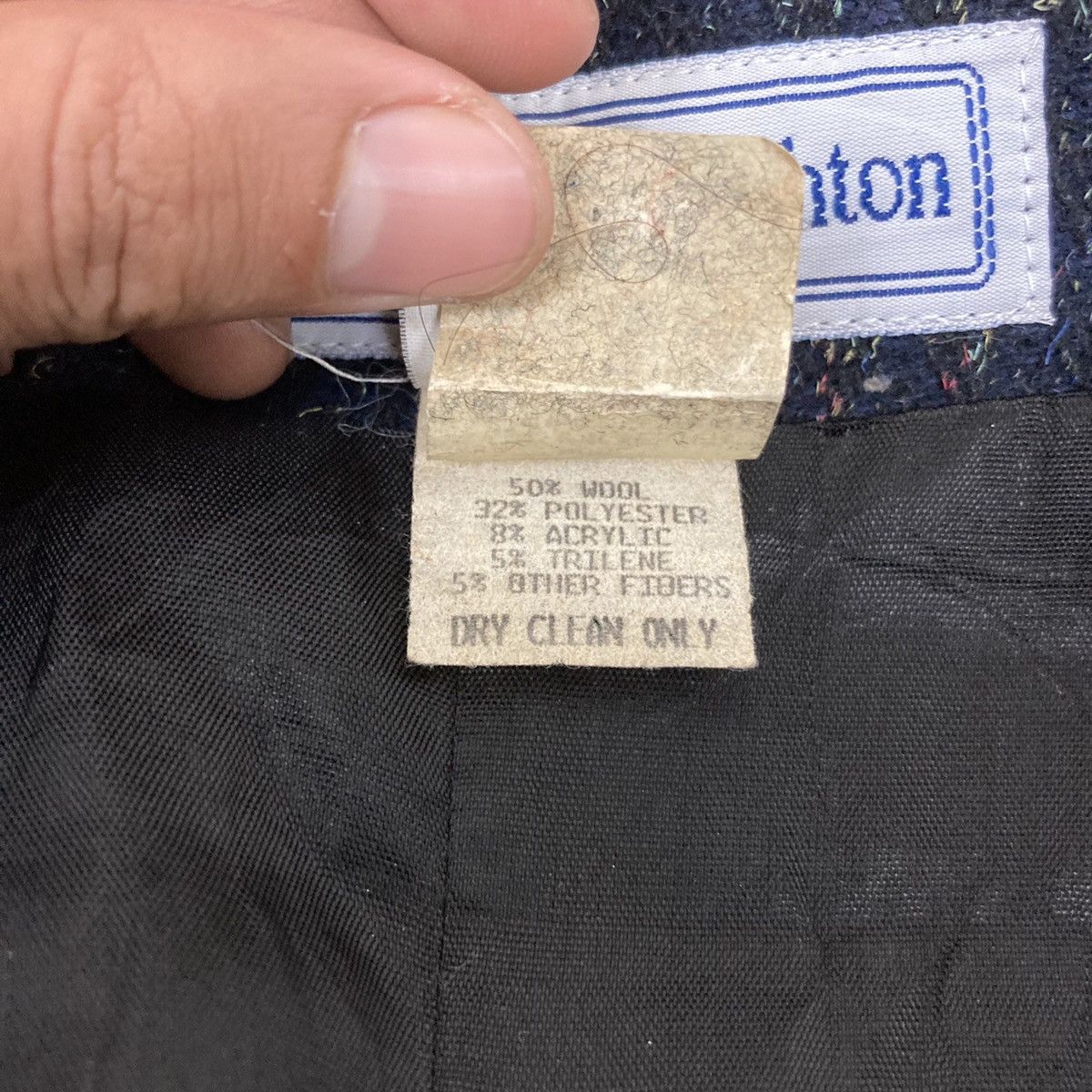 Norton Norton Wool Double Breast Blazer Size 44R - 16 Thumbnail