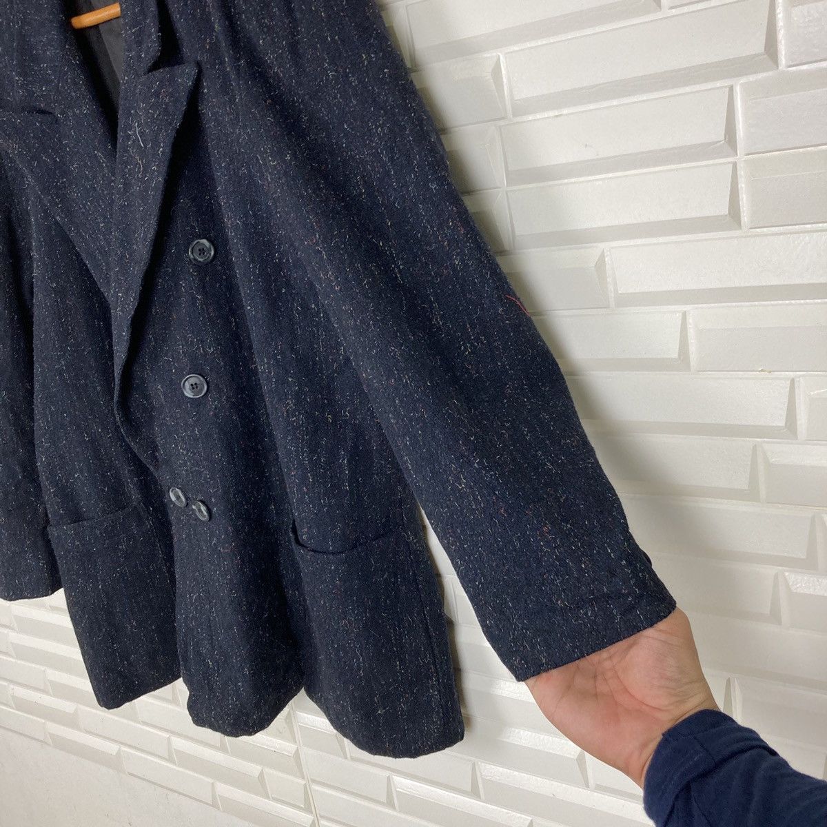 Norton Norton Wool Double Breast Blazer Size 44R - 7 Thumbnail