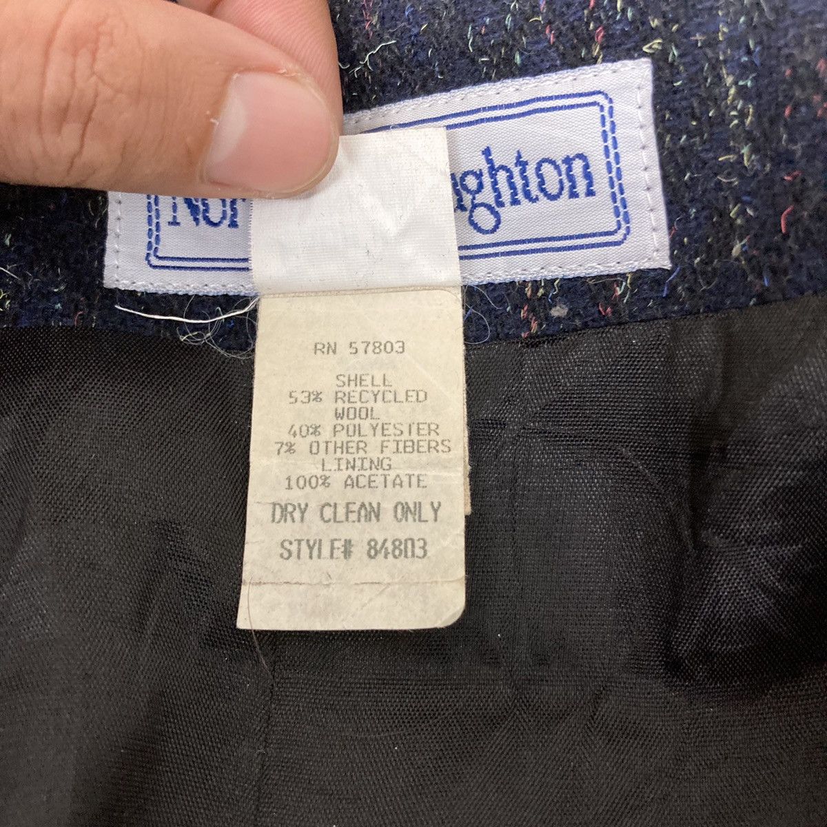 Norton Norton Wool Double Breast Blazer Size 44R - 15 Thumbnail