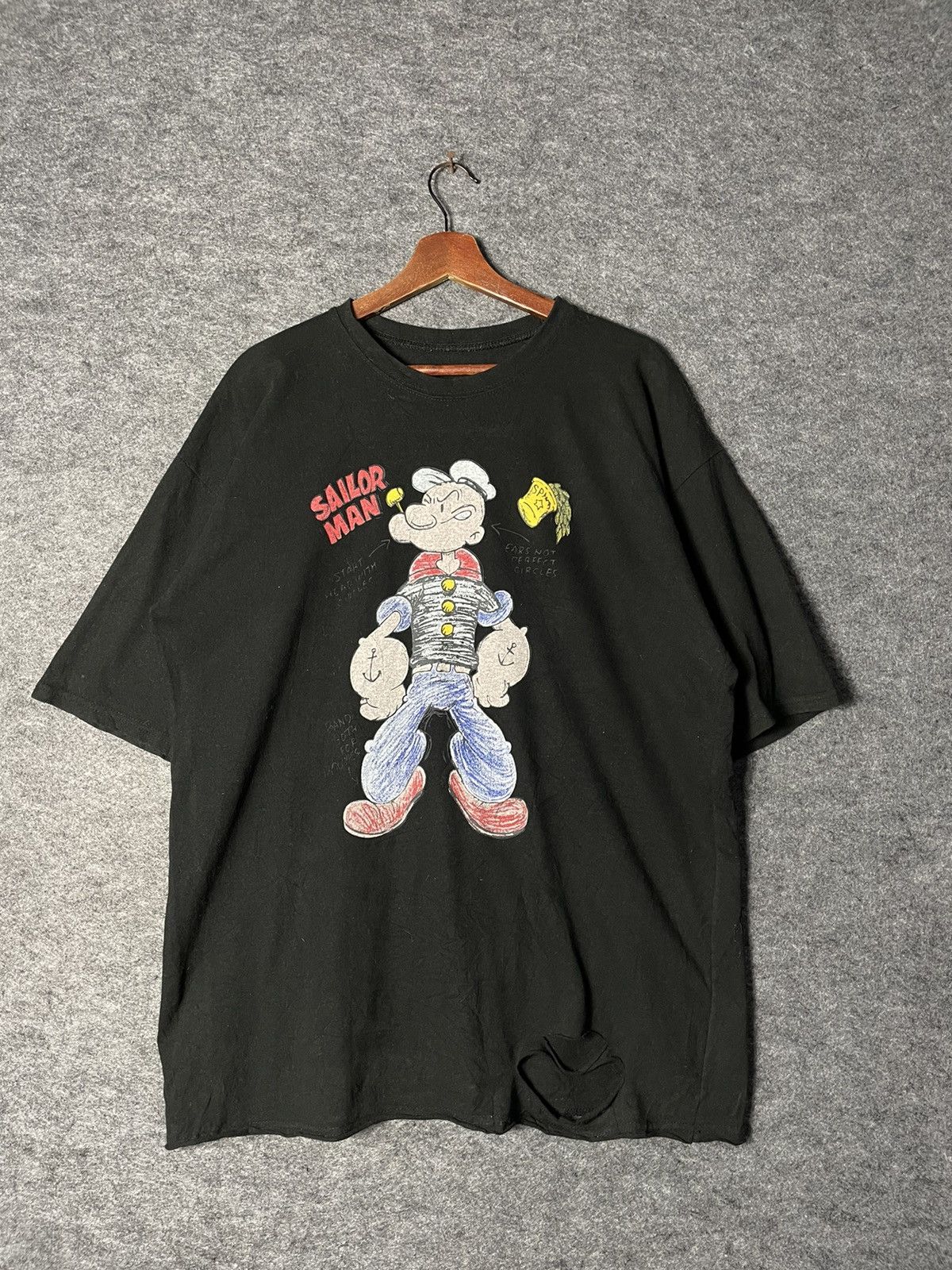 Other POPEYE THE SAILORMAN MIRROR SHIRT Size US L / EU 52-54 / 3 - 1 Thumbnail