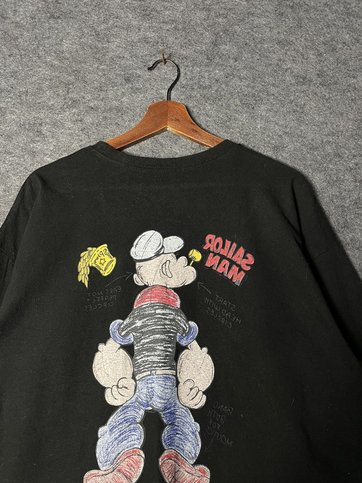 Other POPEYE THE SAILORMAN MIRROR SHIRT Size US L / EU 52-54 / 3 - 4 Thumbnail