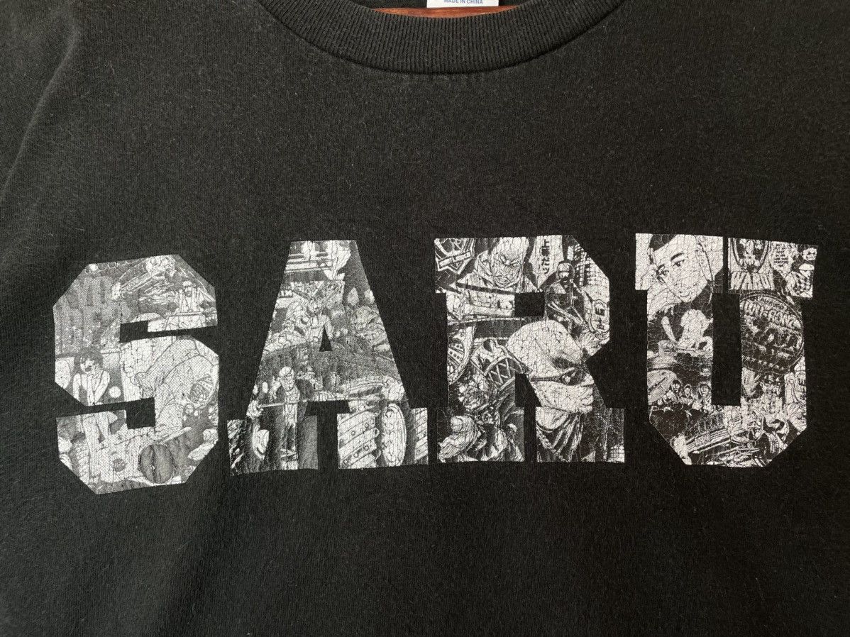 Japanese Brand SANTASTIC SARU BLACK TEE Size US M / EU 48-50 / 2 - 5 Thumbnail