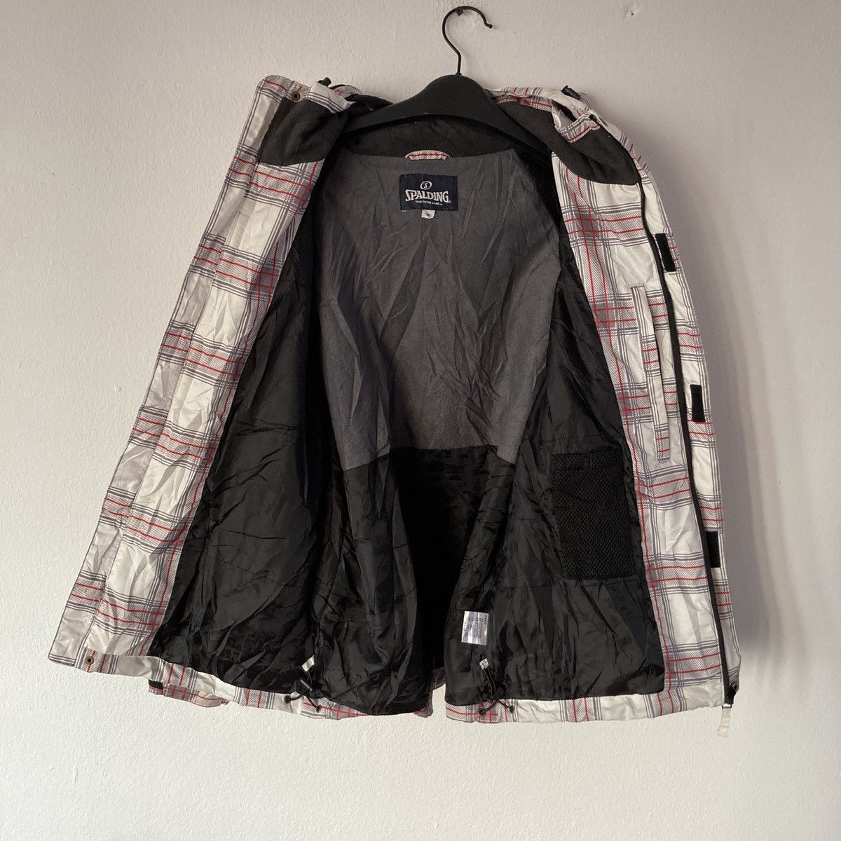 Spalding Spalding Plaid Hooded Jacket Size US M / EU 48-50 / 2 - 12 Thumbnail