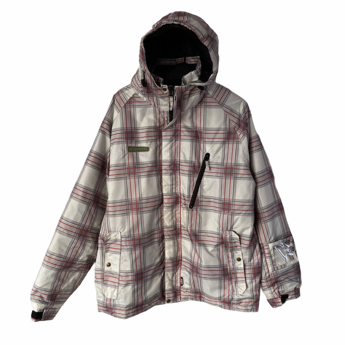 Spalding Spalding Plaid Hooded Jacket Size US M / EU 48-50 / 2 - 1 Thumbnail