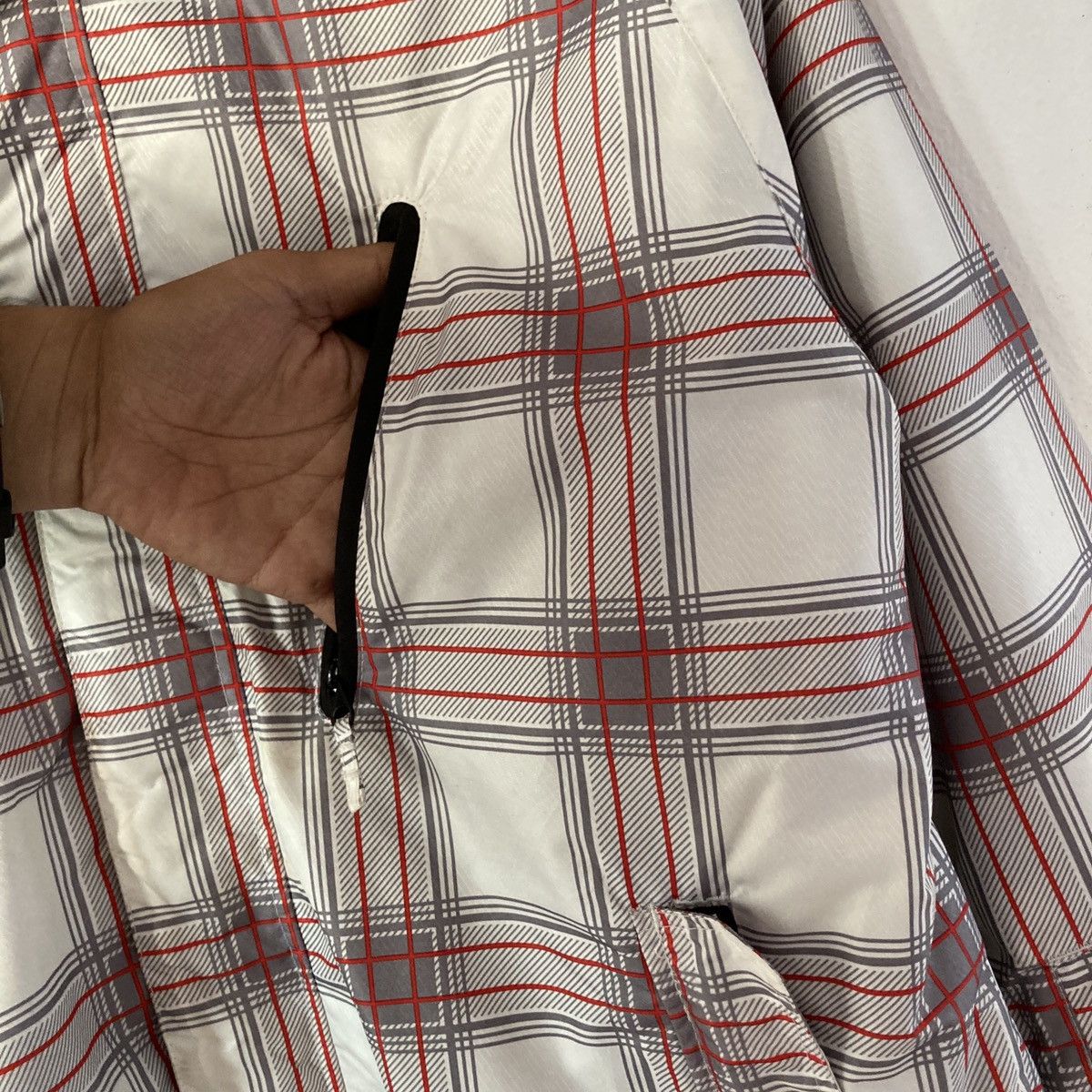 Spalding Spalding Plaid Hooded Jacket Size US M / EU 48-50 / 2 - 7 Thumbnail