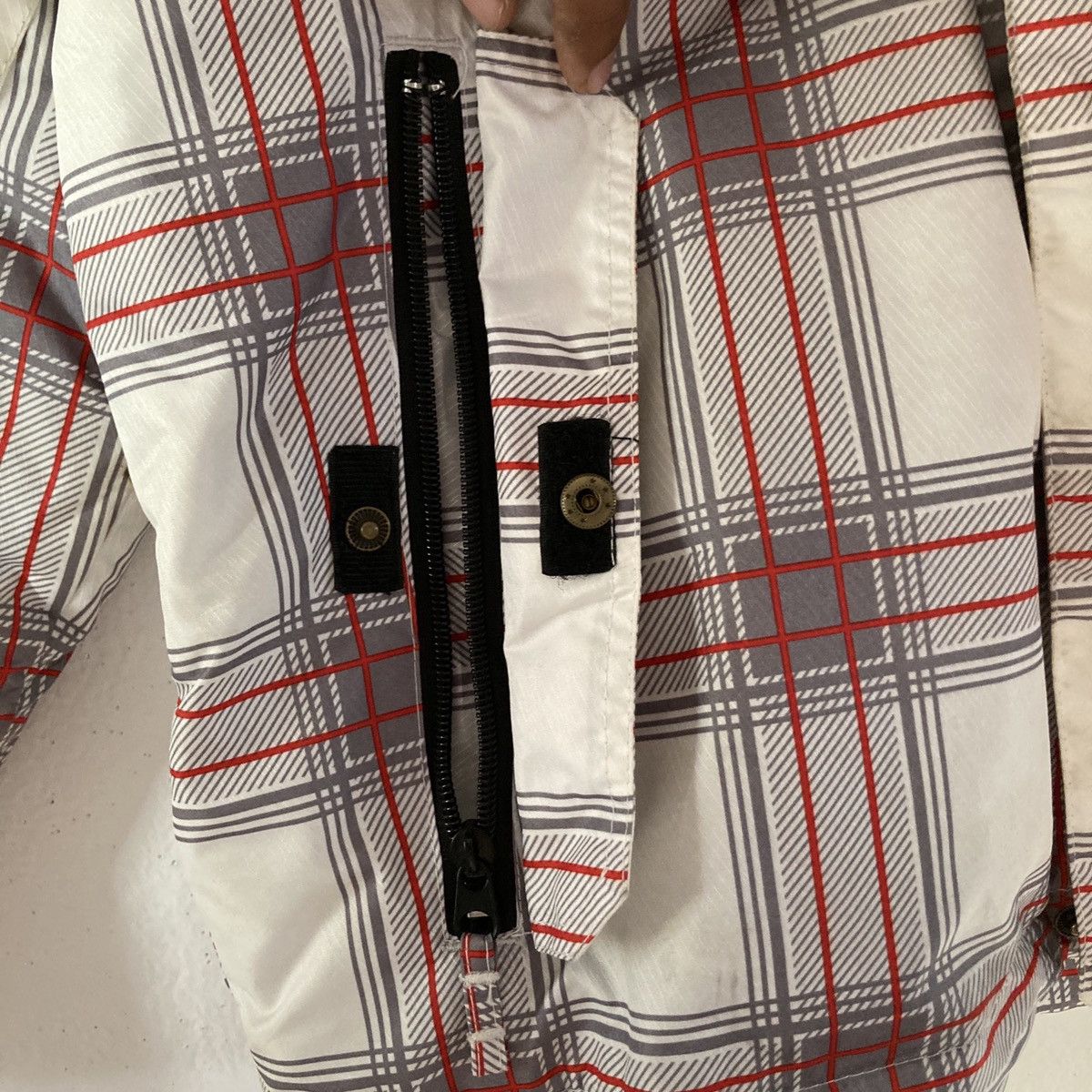 Spalding Spalding Plaid Hooded Jacket Size US M / EU 48-50 / 2 - 6 Thumbnail
