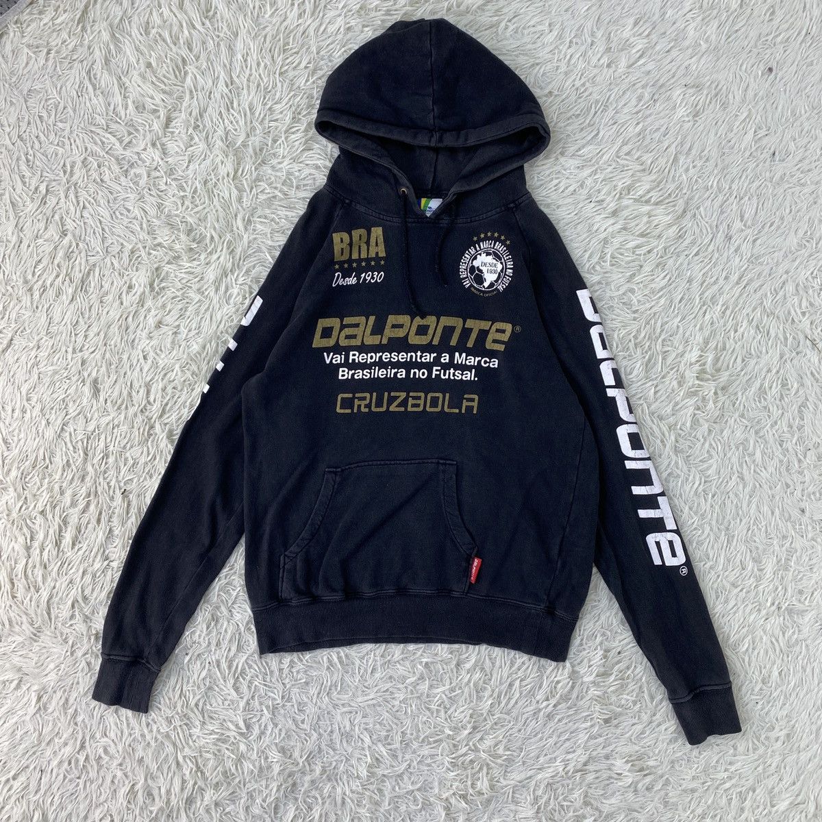 Penalty VTG Dalponte Brasil Futsal 1930 Sweater Hoodie Size US M / EU 48-50 / 2 - 2 Thumbnail