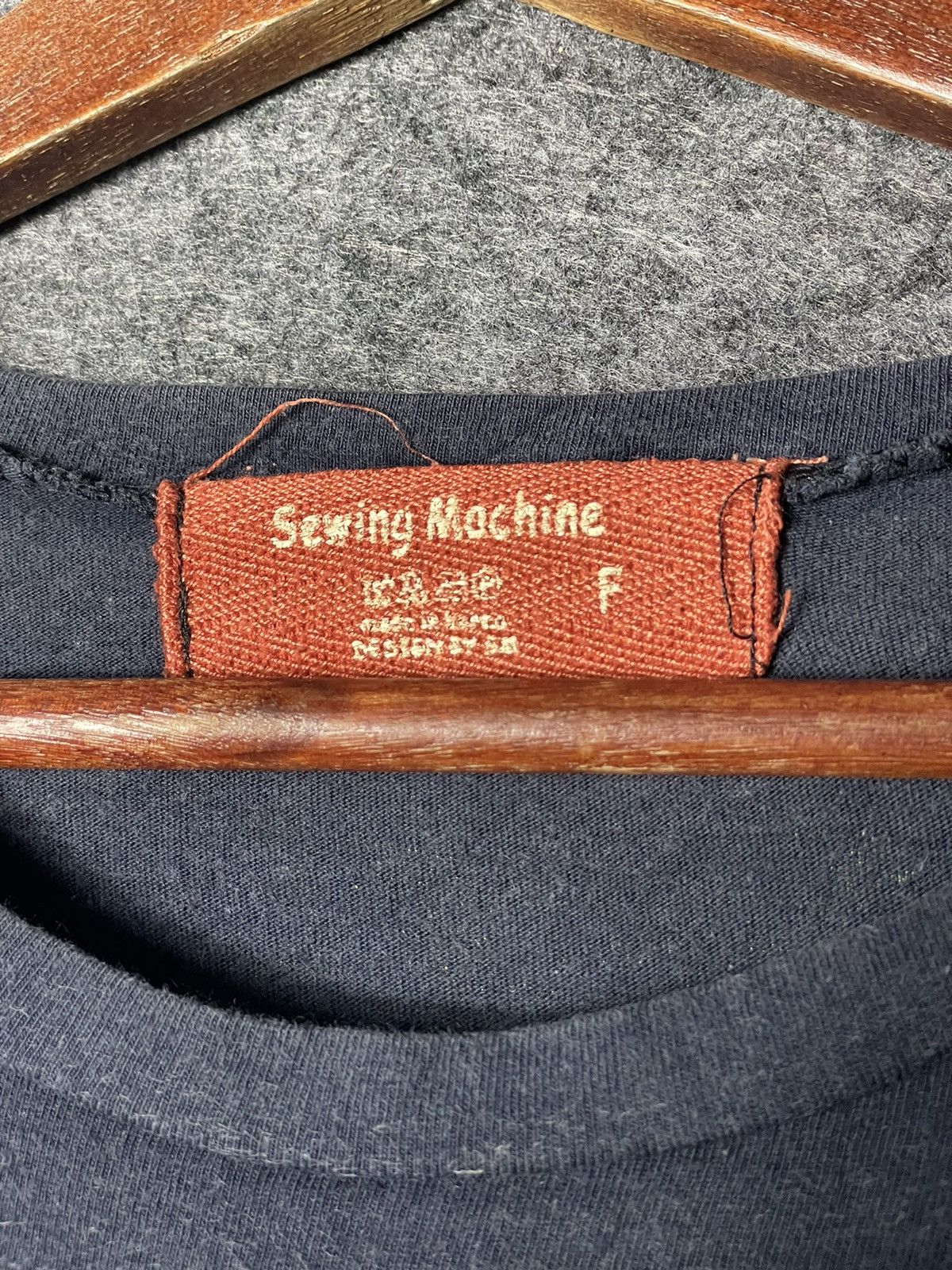 Japanese Brand SEWING MACHINE BIG STAR TEE Size US S / EU 44-46 / 1 - 5 Thumbnail