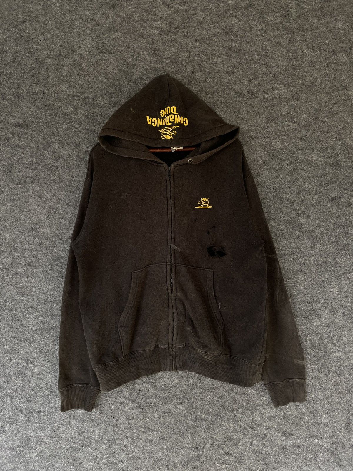 Japanese Brand × Vintage VINTAGE DISSTRESSED DAKOTA COWABUNGA DUDE HOODIE Size US L / EU 52-54 / 3 - 1 Thumbnail