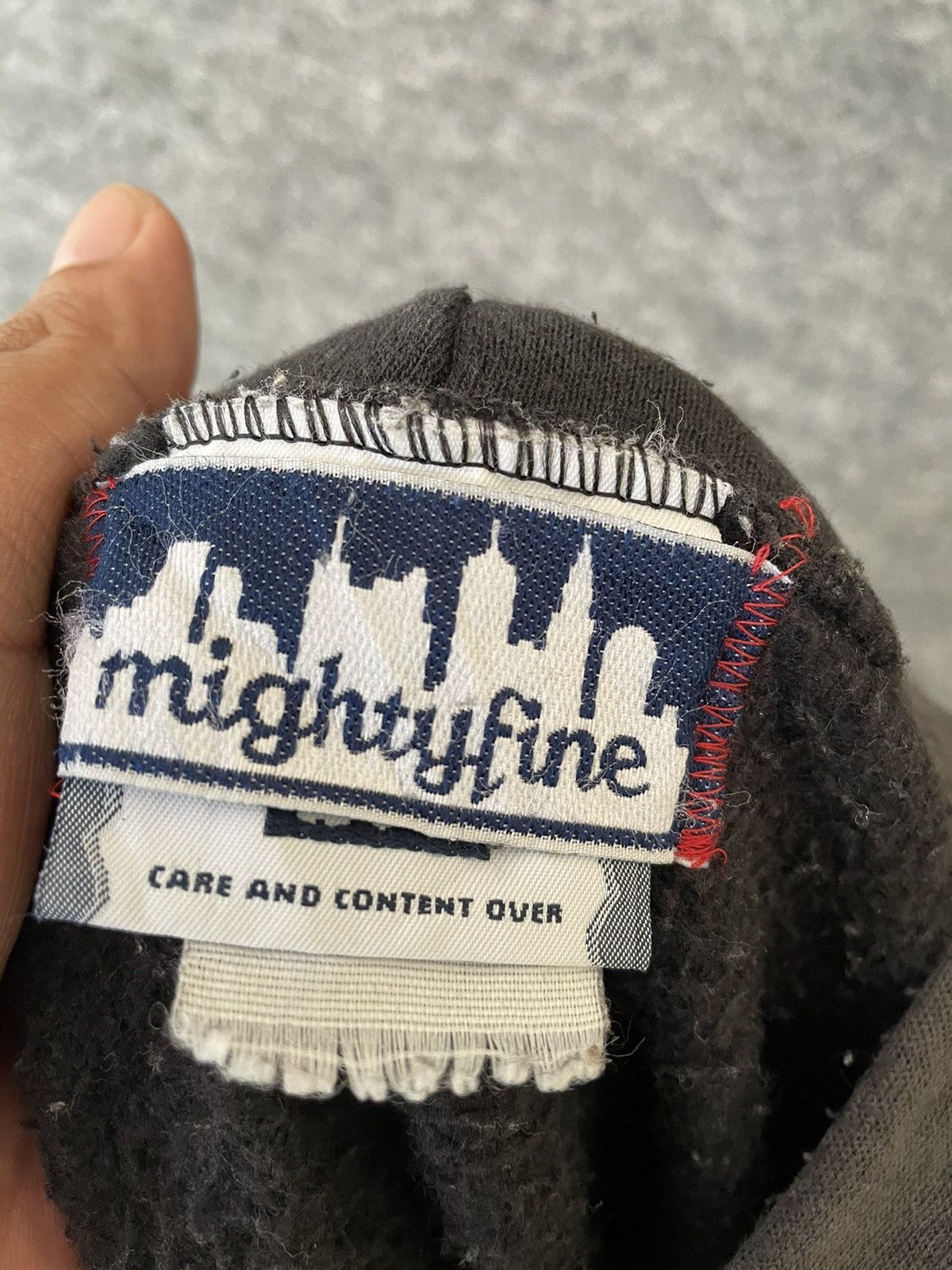 Lee × Vintage NATURALLY AGED MIGHTY FINE BIG LOGO HOODIE Size US L / EU 52-54 / 3 - 6 Thumbnail