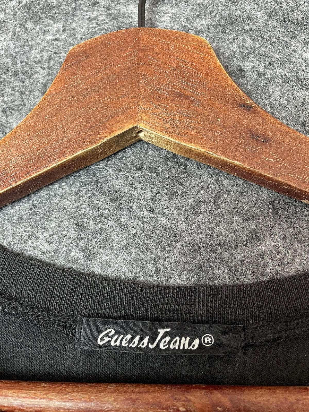 Guess GUESS JEAN BLACK TEE Size US XL / EU 56 / 4 - 5 Thumbnail