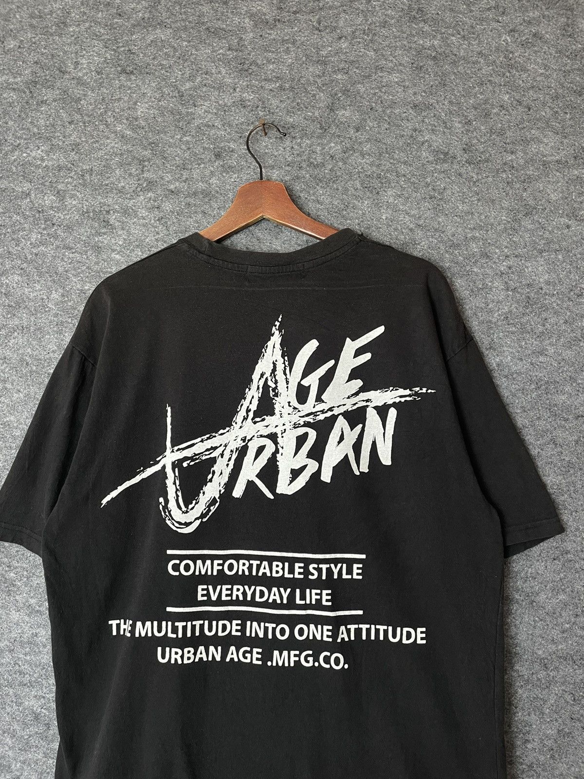 Japanese Brand BACKHIT URBAN AGE TEE Size US L / EU 52-54 / 3 - 2 Thumbnail