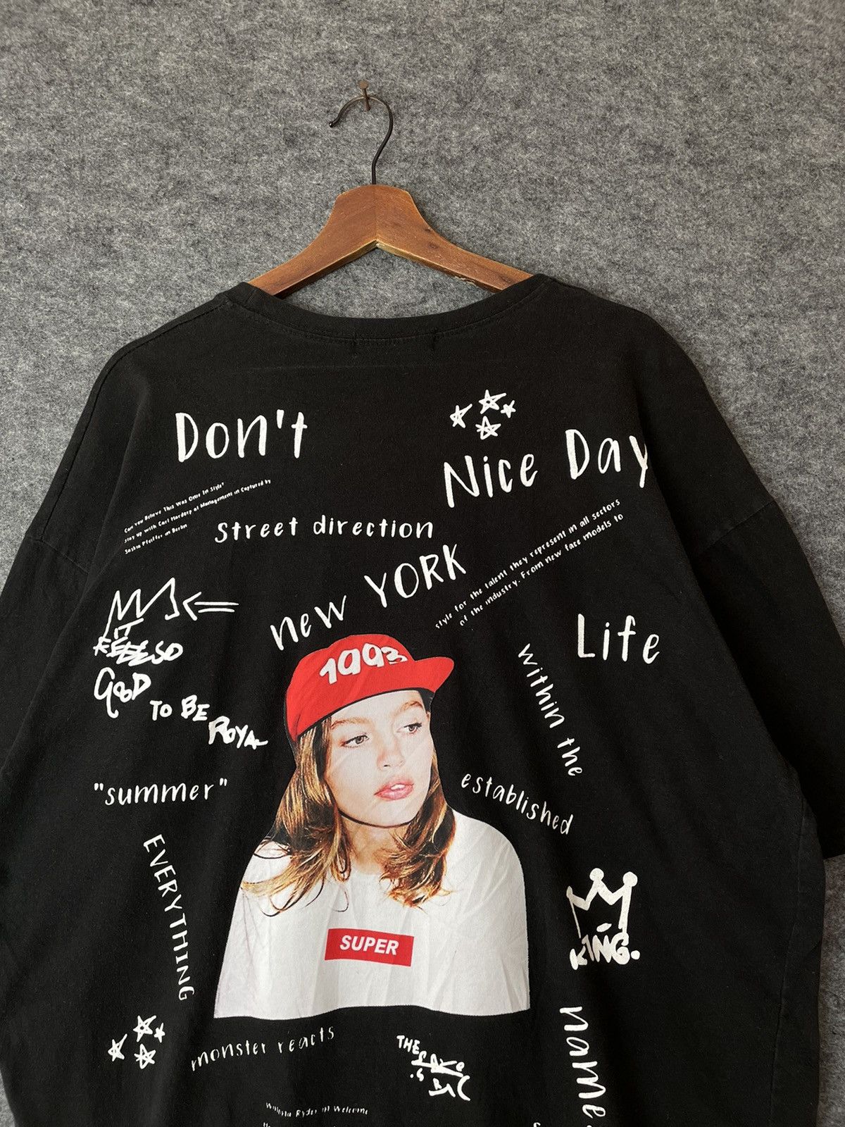 Japanese Brand STREETWEAR SUPER BLACK TEE Size US XL / EU 56 / 4 - 2 Thumbnail