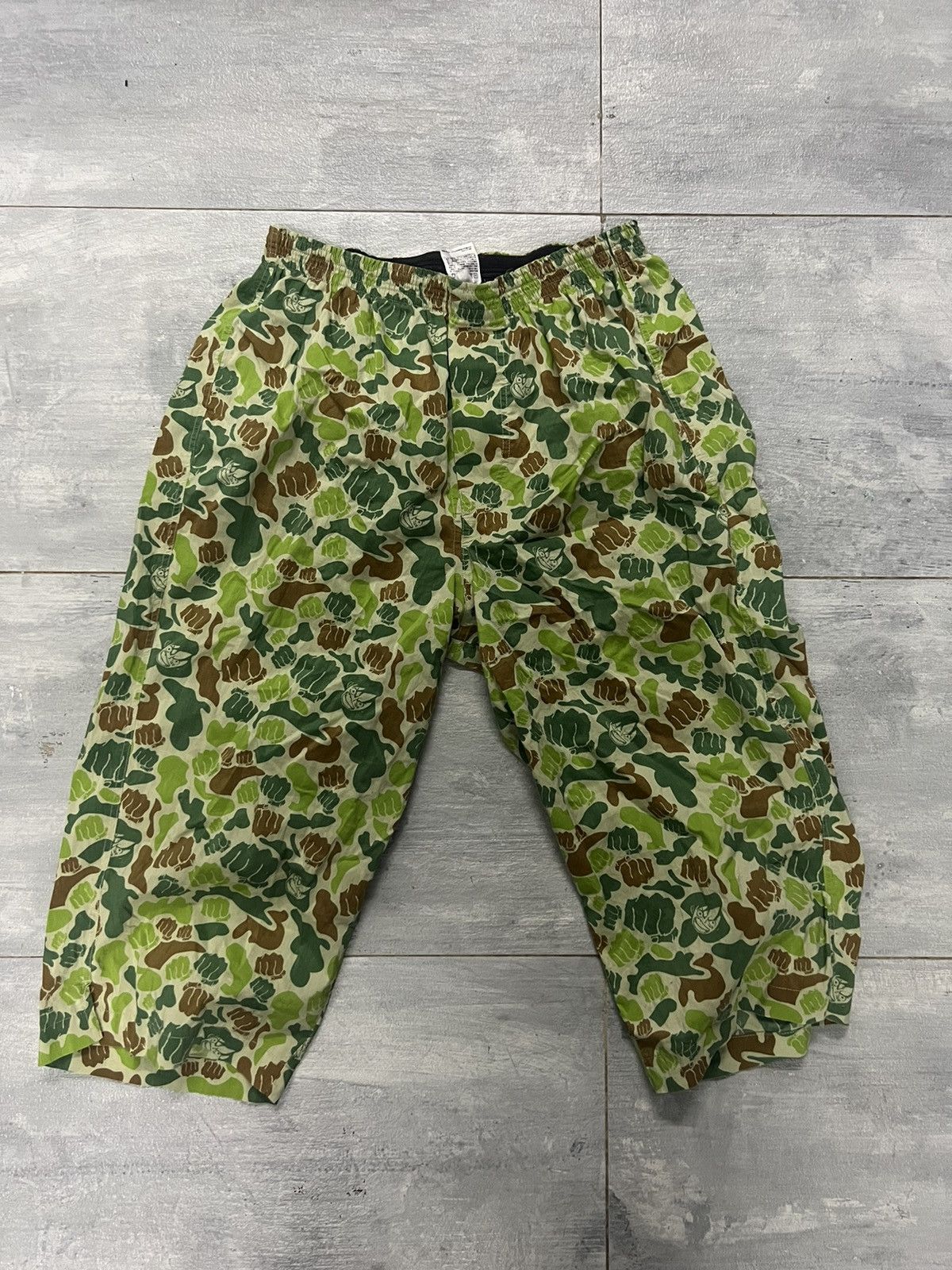 image of One Piece Over Print Shorts Boxer in Navy, Men's (Size 36)