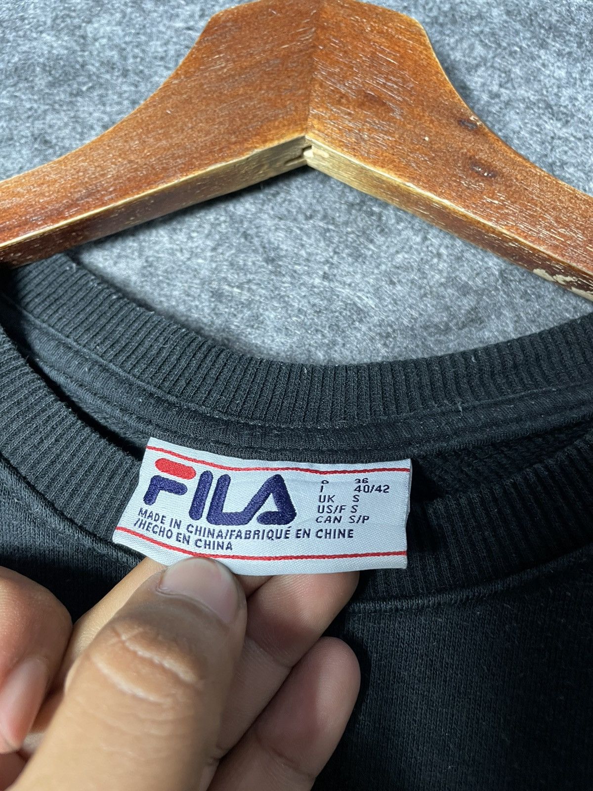 Fila FILA BIG LOGOS SWEATSHIRT Size US S / EU 44-46 / 1 - 5 Thumbnail