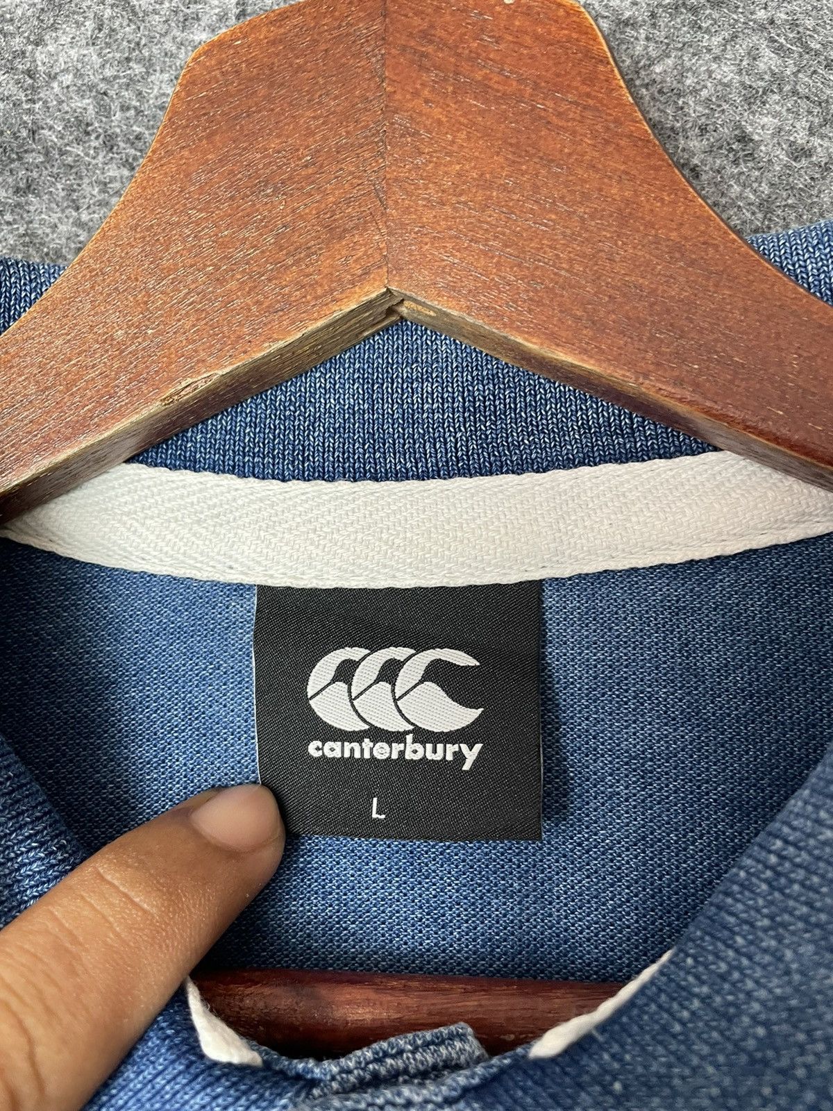 Canterbury of New Zealand CCC CANTERBURRY COLAR SHIRT Size US L / EU 52-54 / 3 - 5 Thumbnail